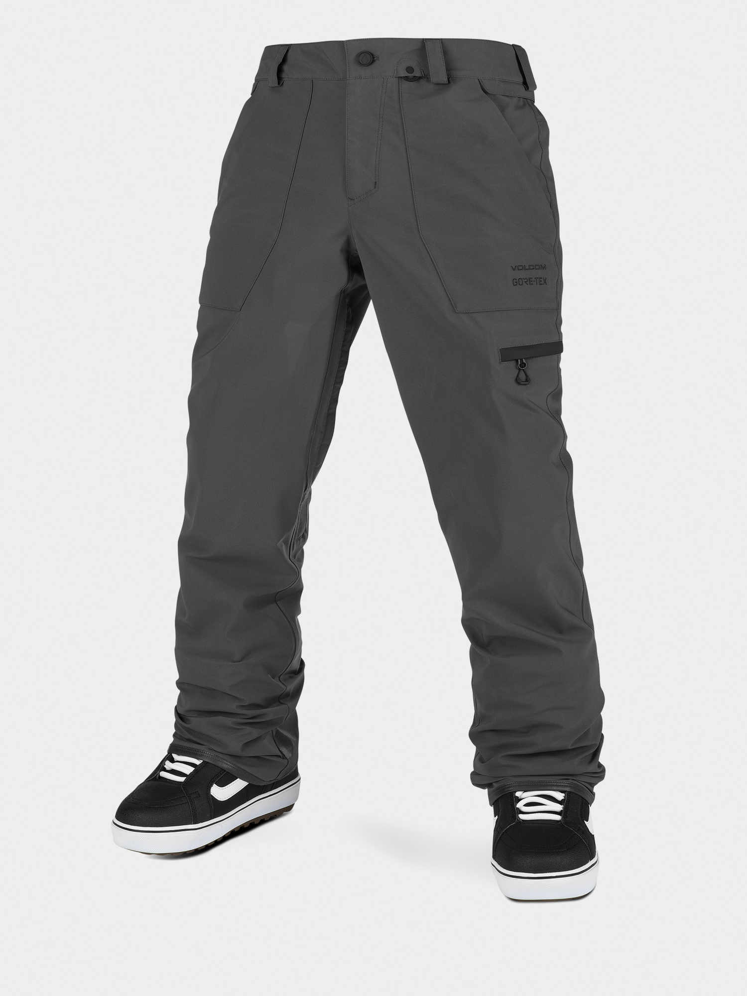 Męskie Spodnie snowboardowe Volcom Stretch Gore Tex (dark grey)