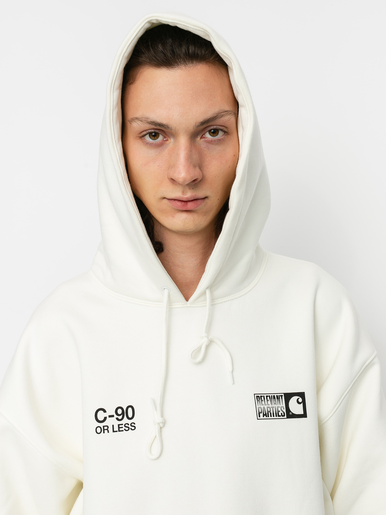 Bluza z kapturem Carhartt WIP X Relevant Parties Vol 1 HD (sand)
