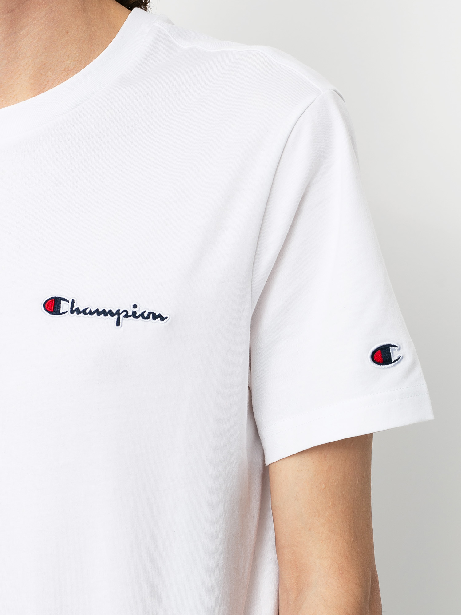 T-shirt Champion Crewneck 214727 (wht)
