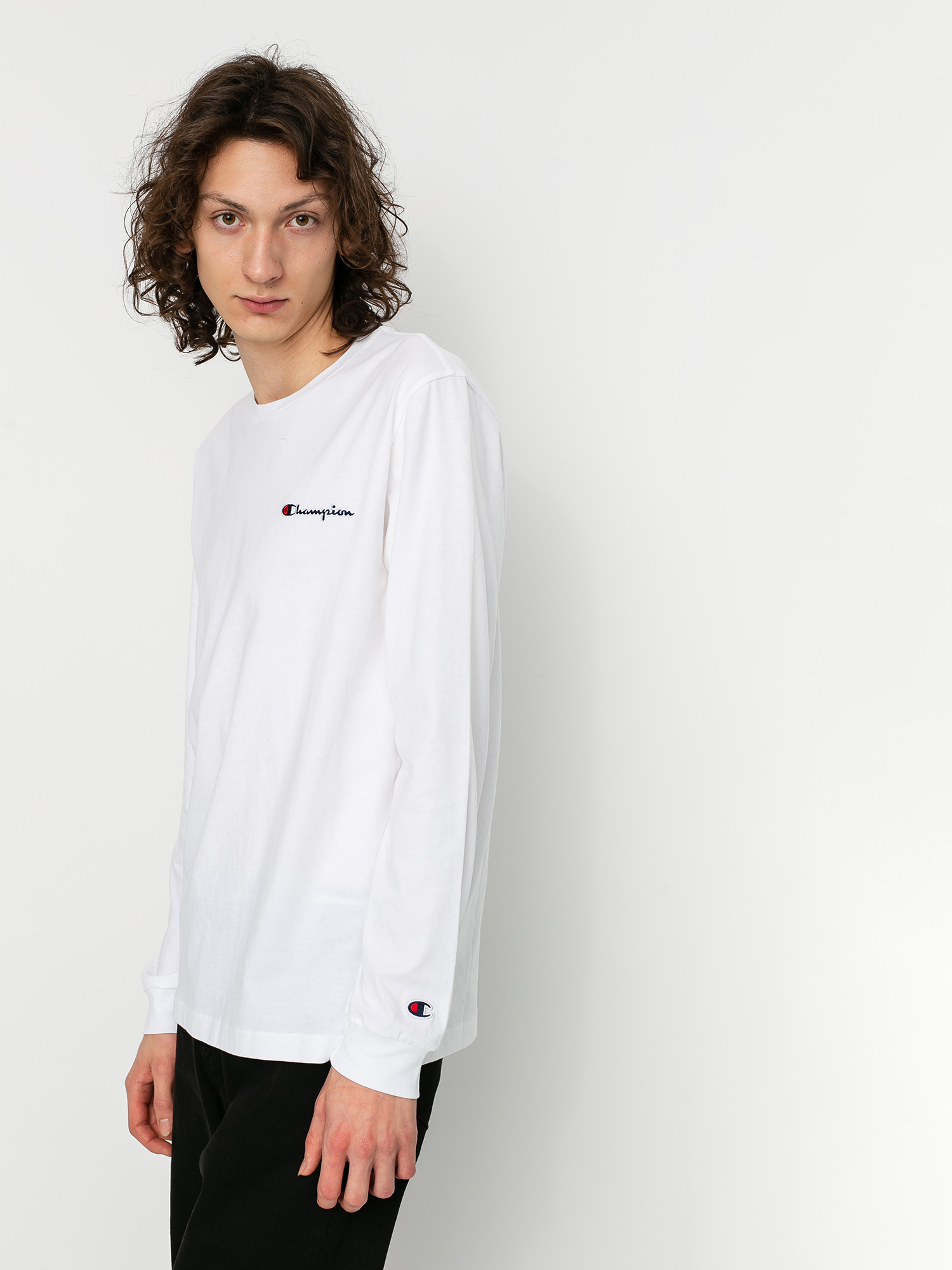 Longsleeve Champion Crewneck 214782 (wht)