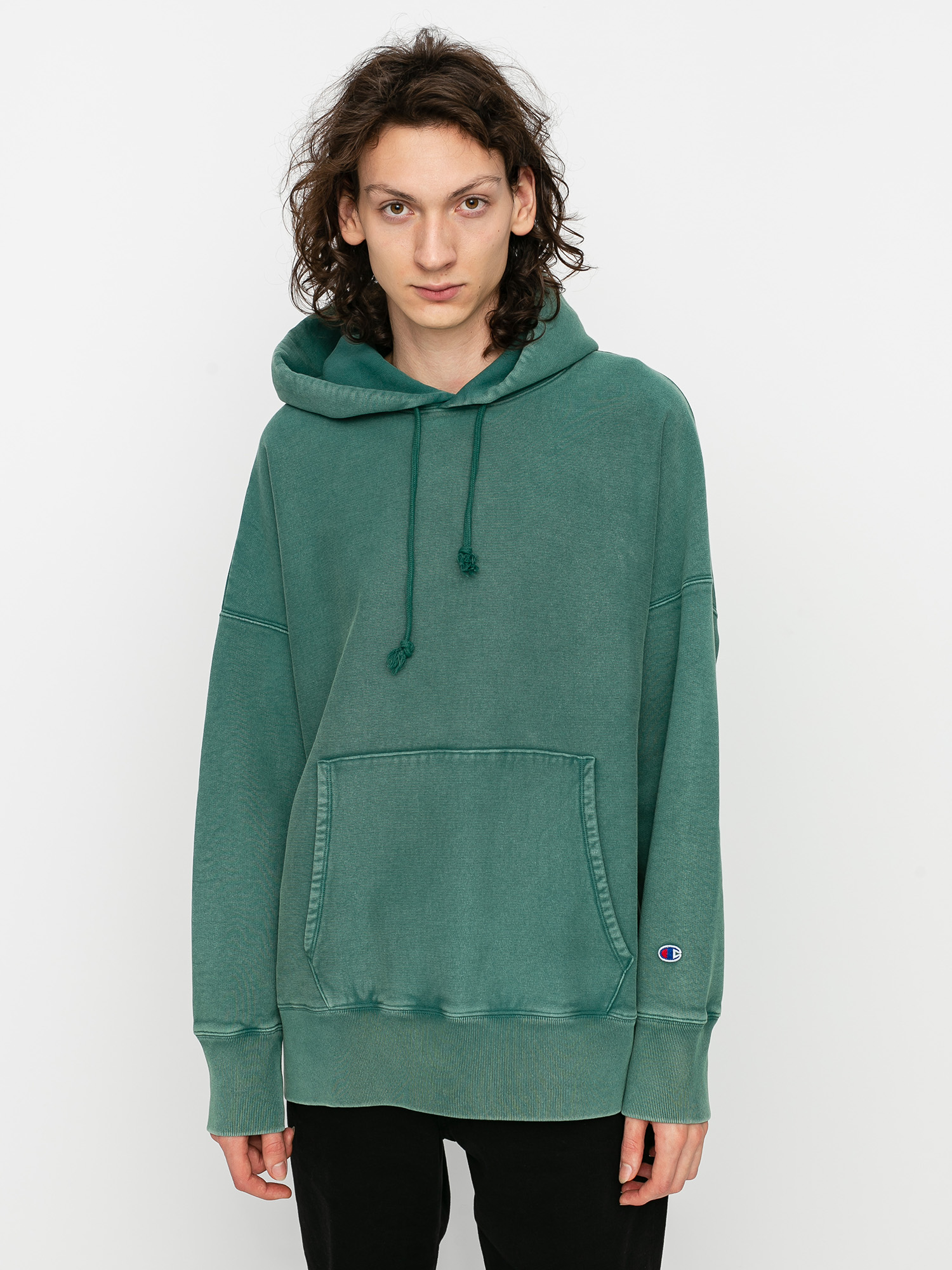 Bluza z kapturem Champion Sweatshirt HD 214925 (mlg)