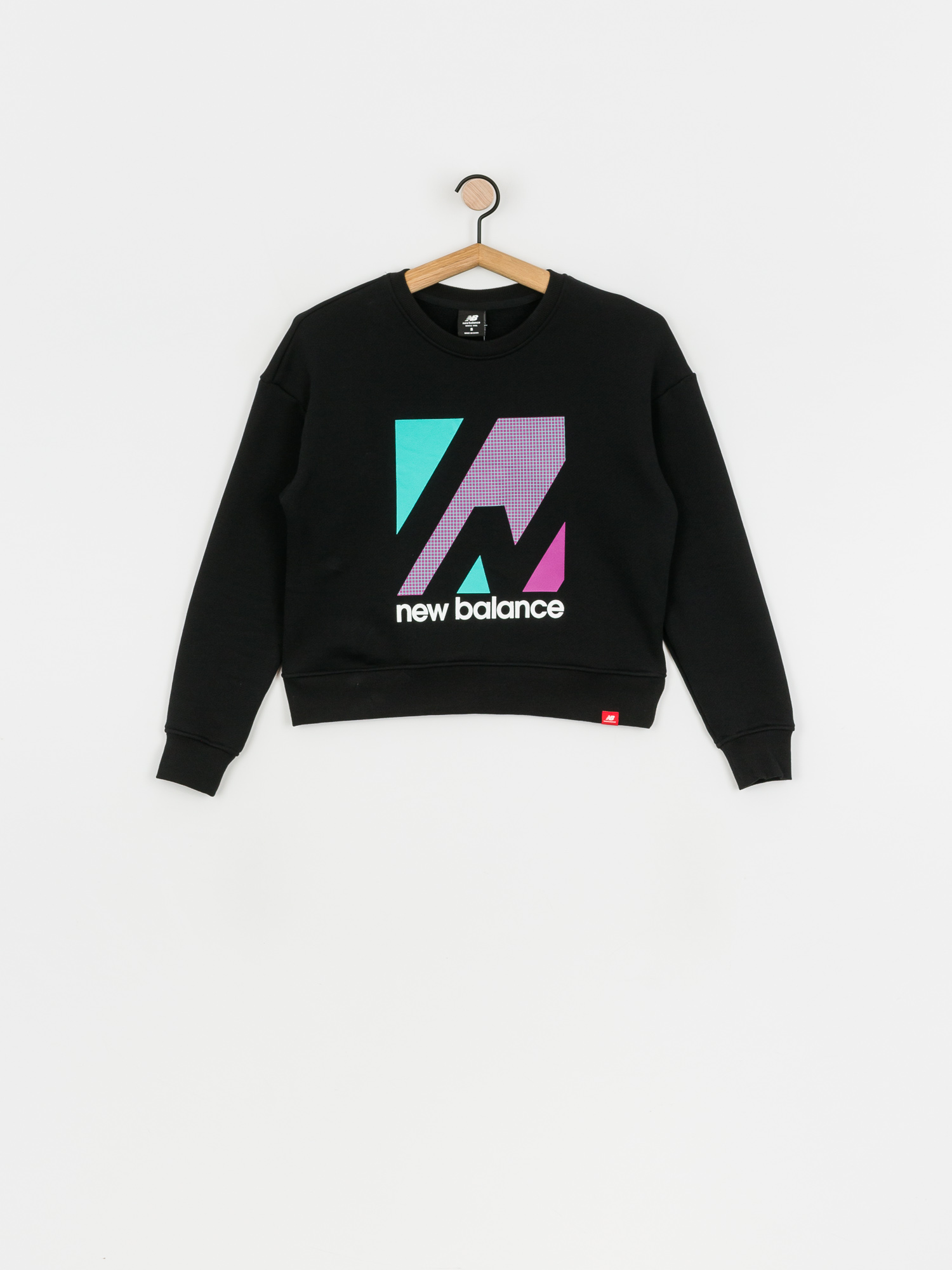 Bluza New Balance Terrain Graphic Crew Wmn (black)