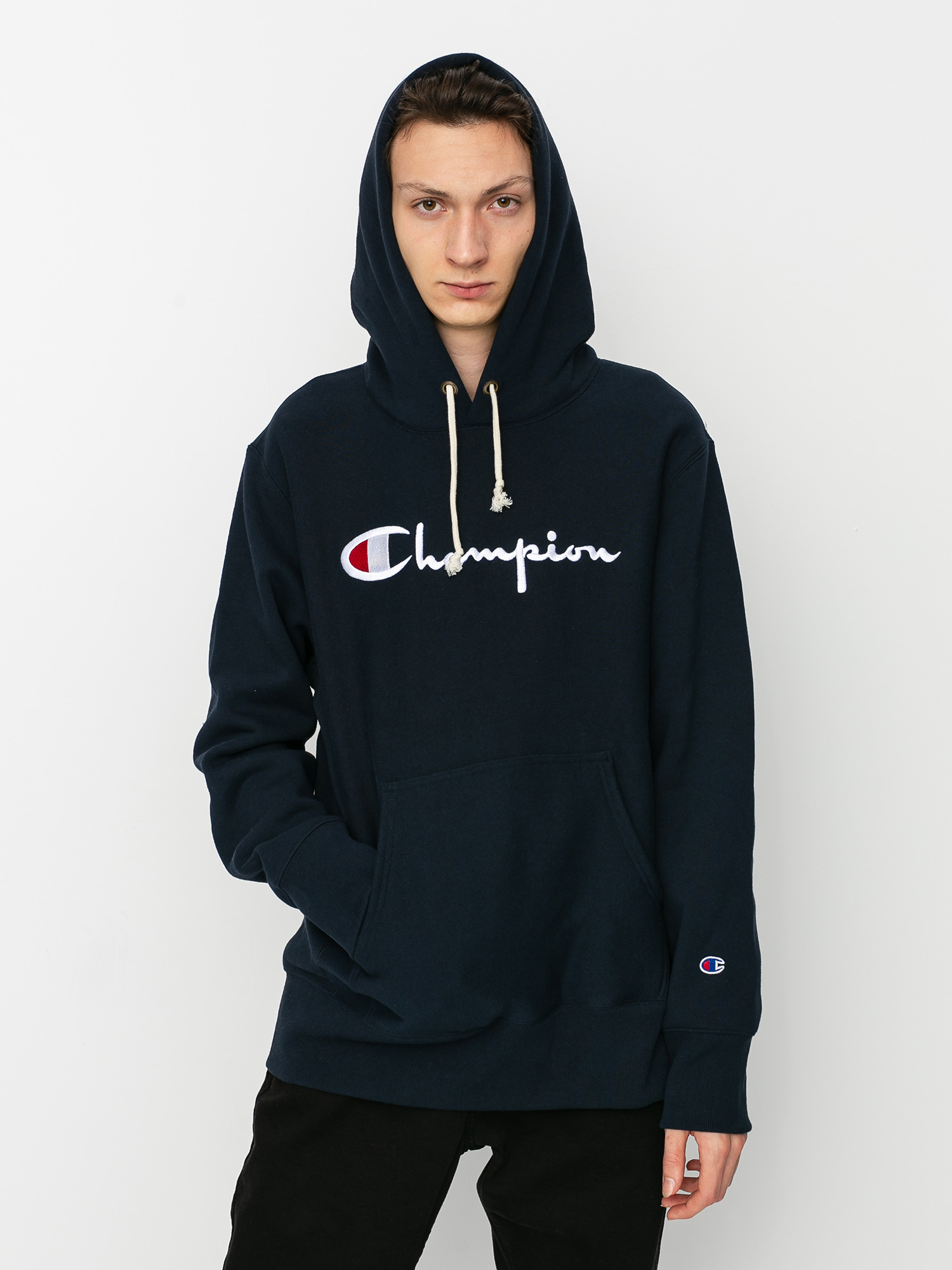 Bluza z kapturem Champion Sweatshirt HD 215210 (nny)