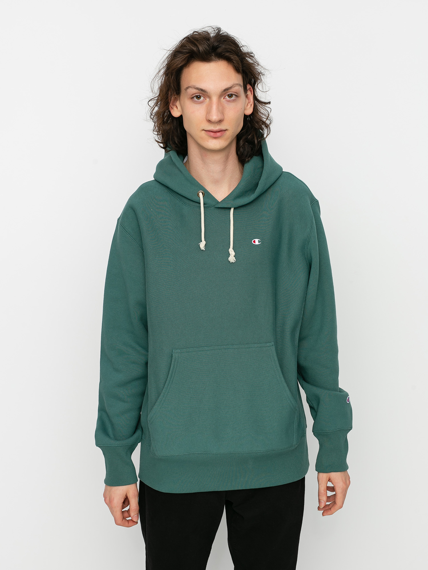 Bluza z kapturem Champion Sweatshirt HD 215214 (mlg)