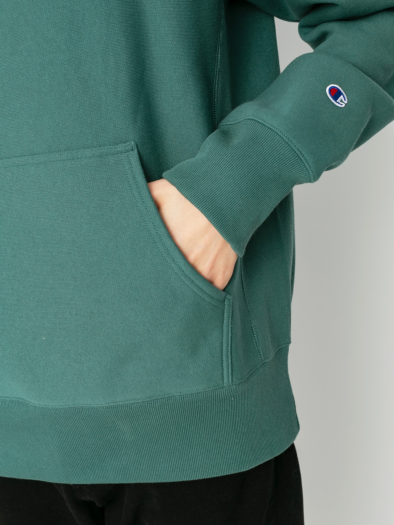 Bluza z kapturem Champion Sweatshirt HD 215214 (mlg)
