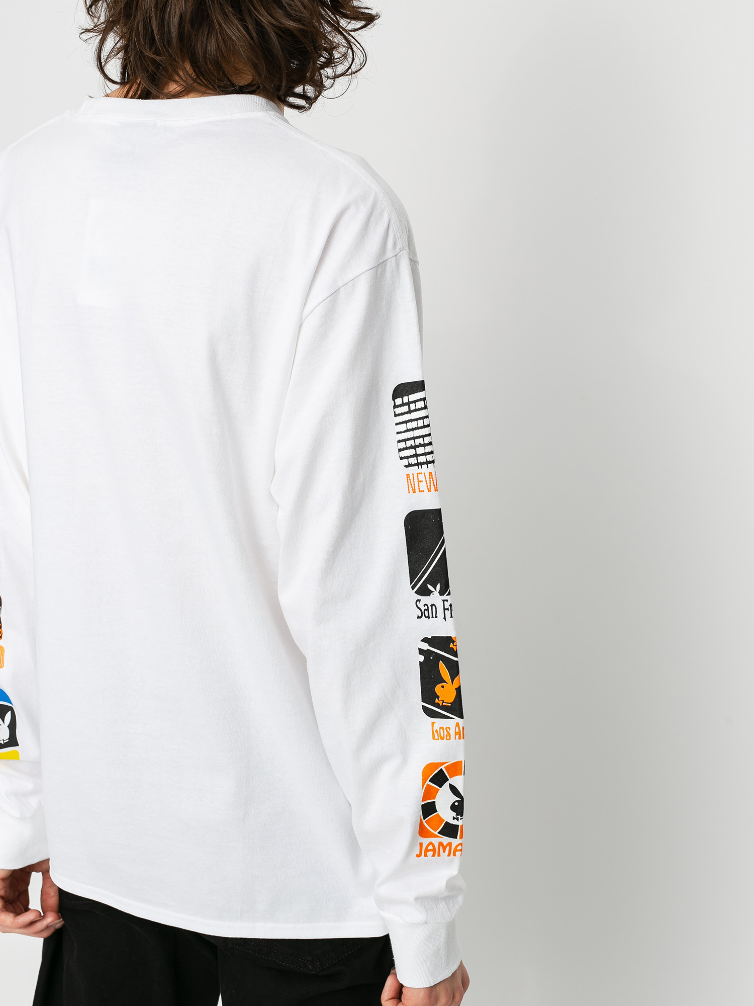 Longsleeve HUF X Playboy Club Intl (white)