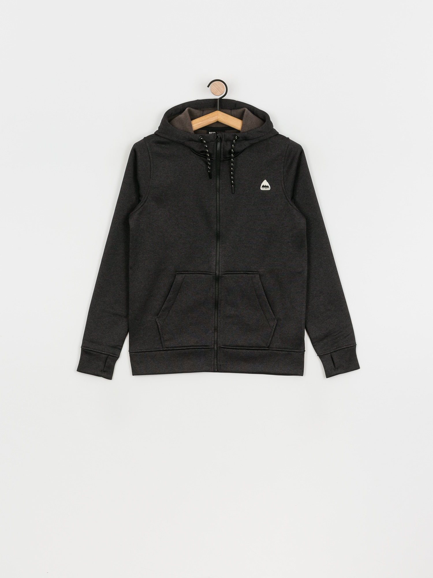 Damska Bluza aktywna Burton Oak ZHD (true black heather)