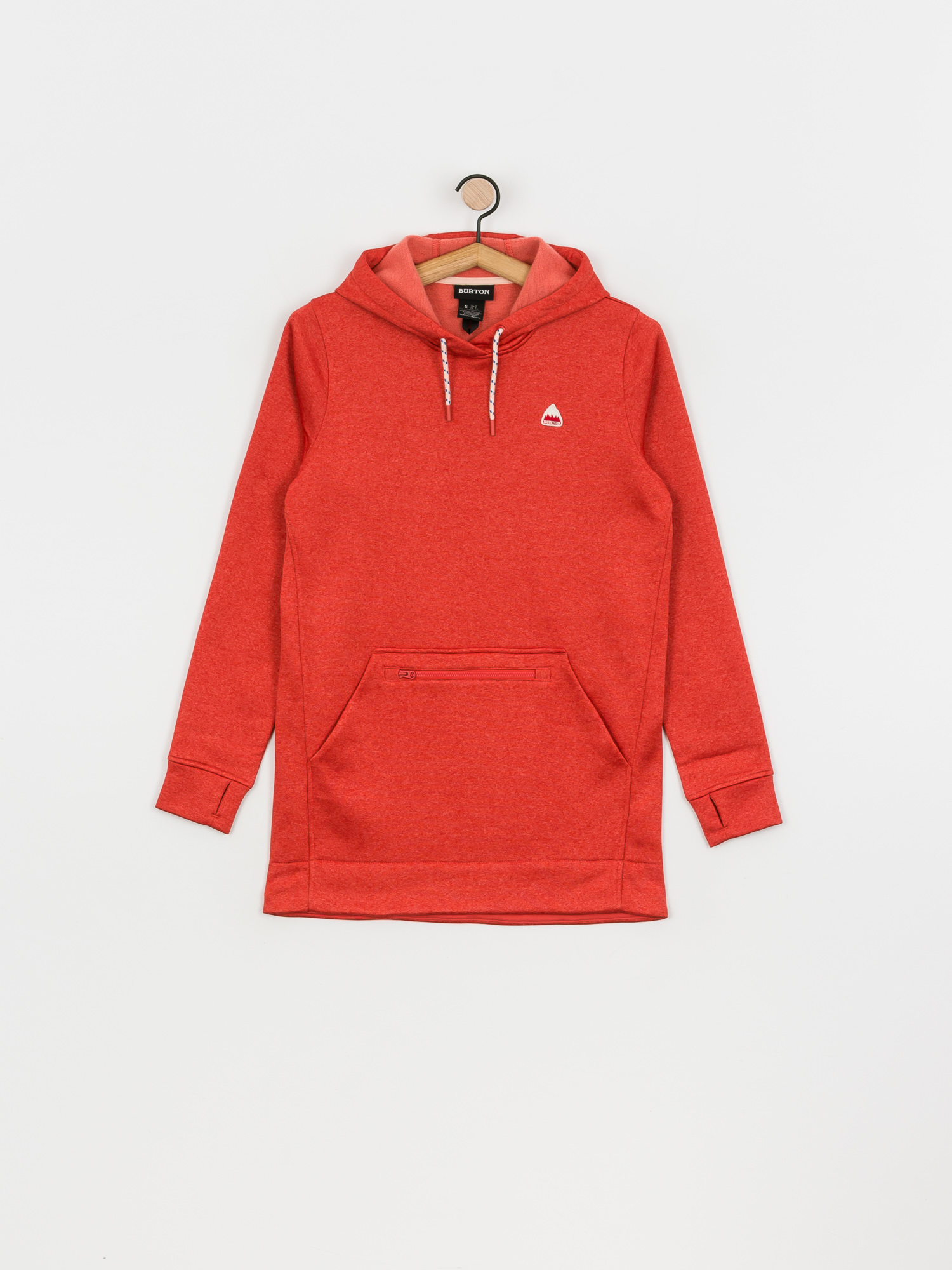 Damska Bluza aktywna Burton Oak Long HD (cranberry heather)