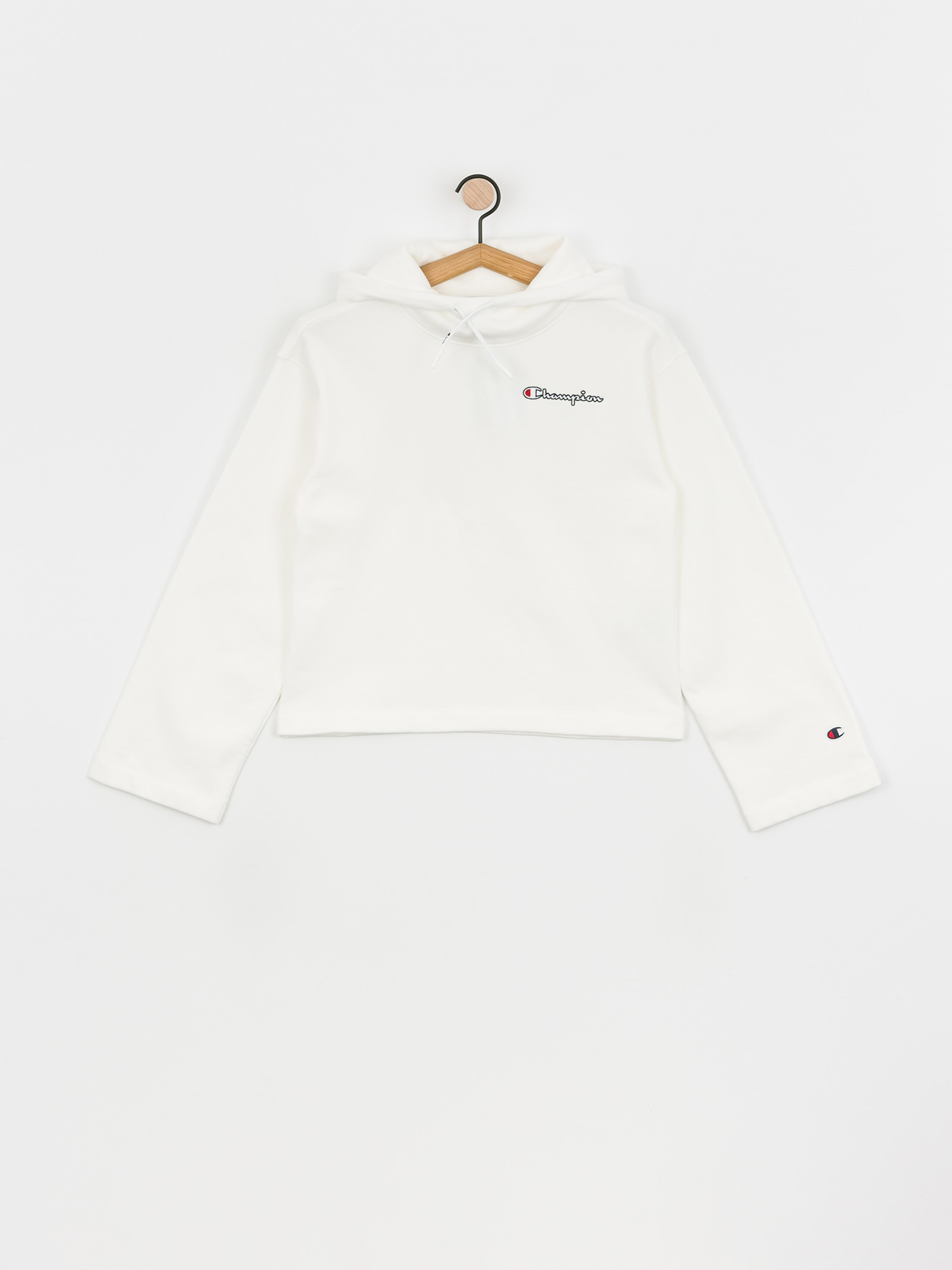 Bluza z kapturem Champion Sweatshirt HD 113186 Wmn (wht)