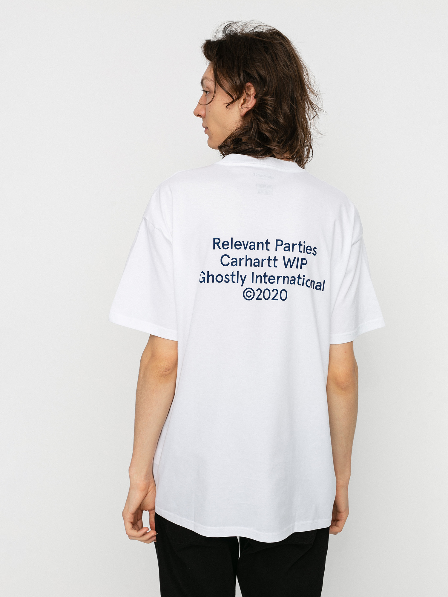 T-shirt Carhartt WIP X Relevant Parties Ghostly (white)