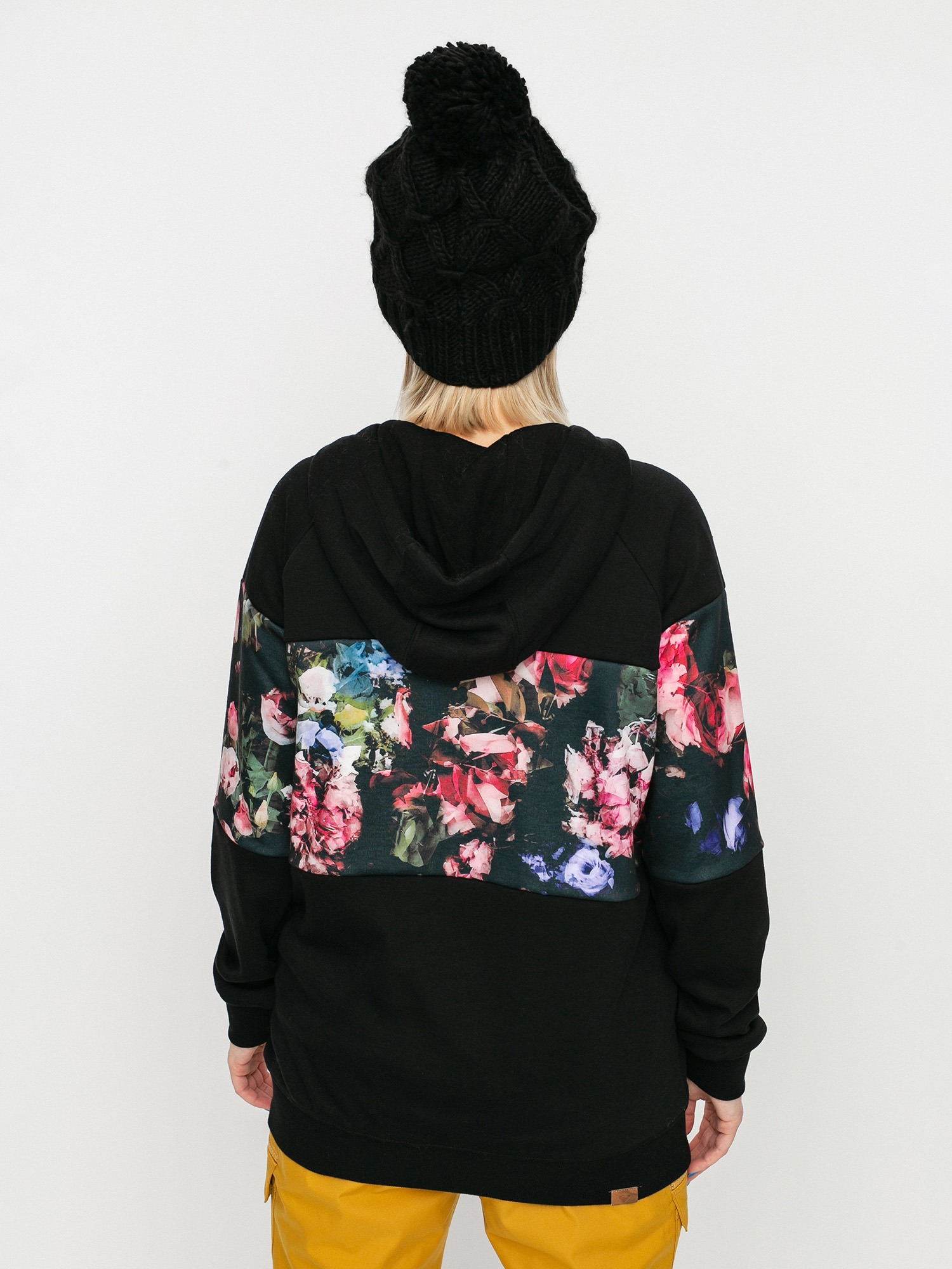 Damska Bluza aktywna Roxy Liberty HD (true black blooming party)