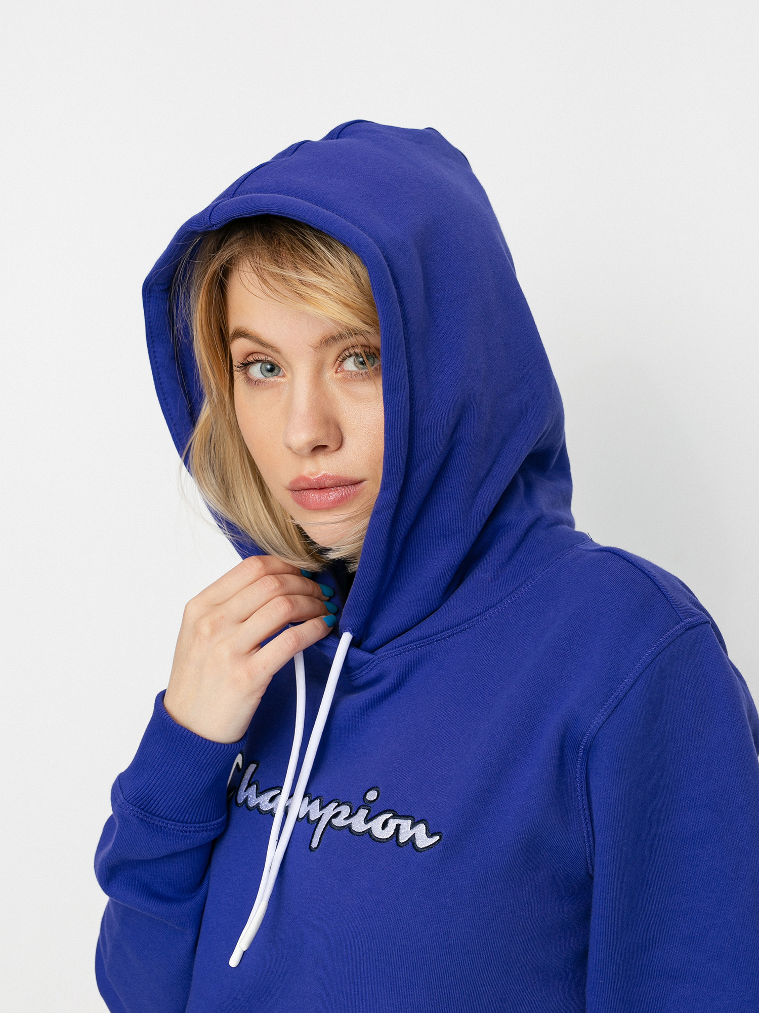 Bluza z kapturem Champion Sweatshirt HD 113185 Wmn (scbl)