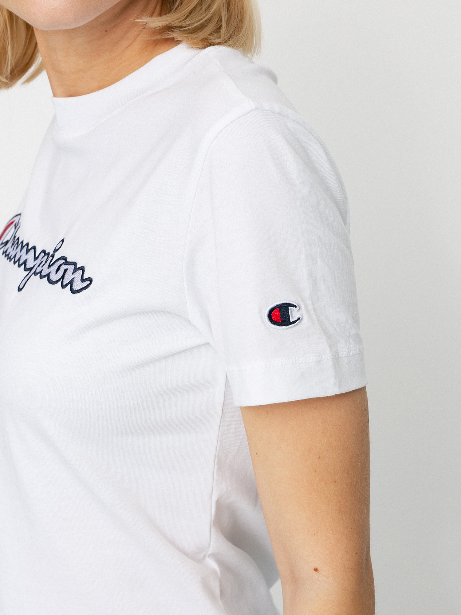 T-shirt Champion Crewneck 113194 Wmn (wht)