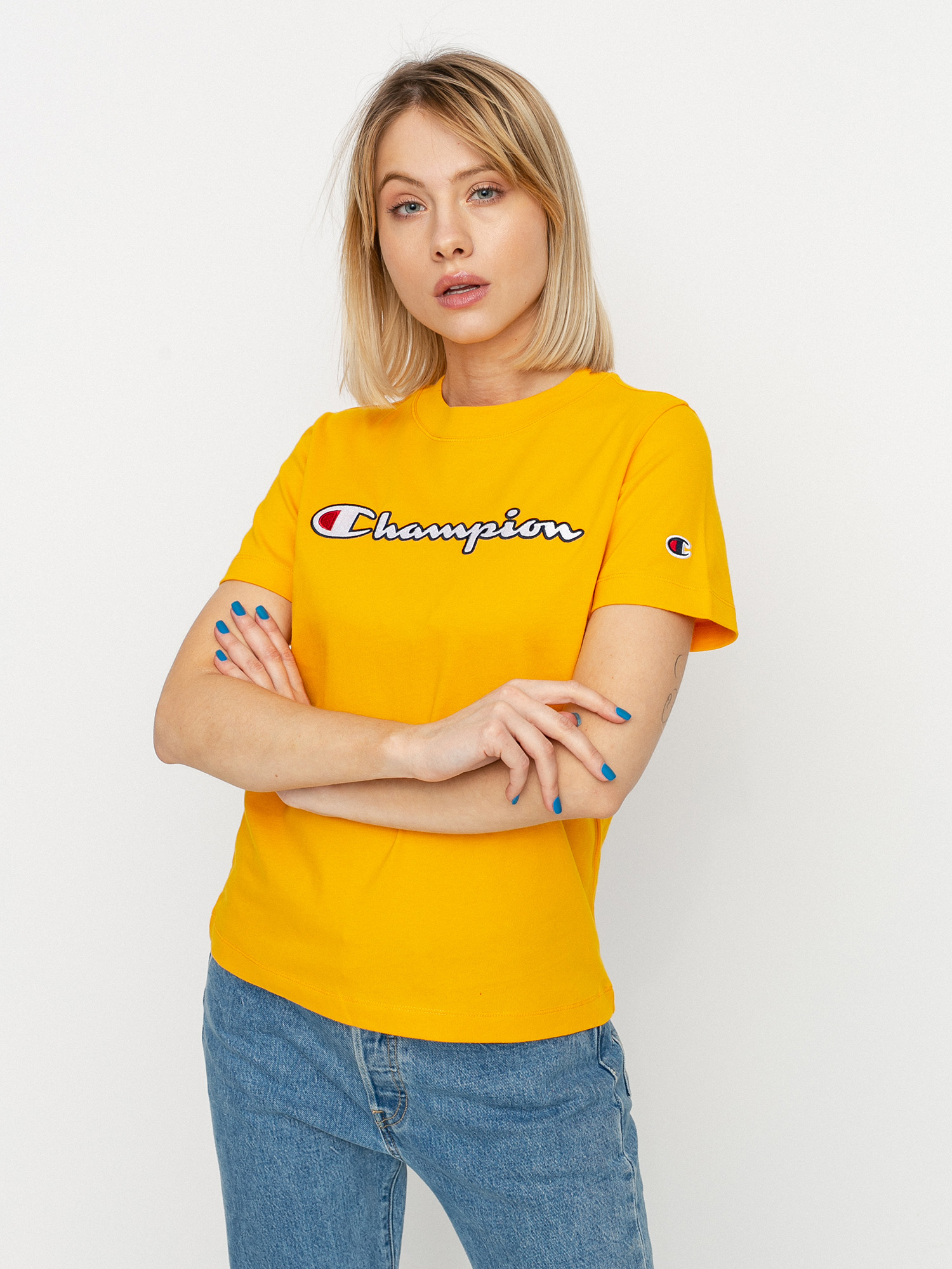 T-shirt Champion Crewneck 113194 Wmn (cuy)