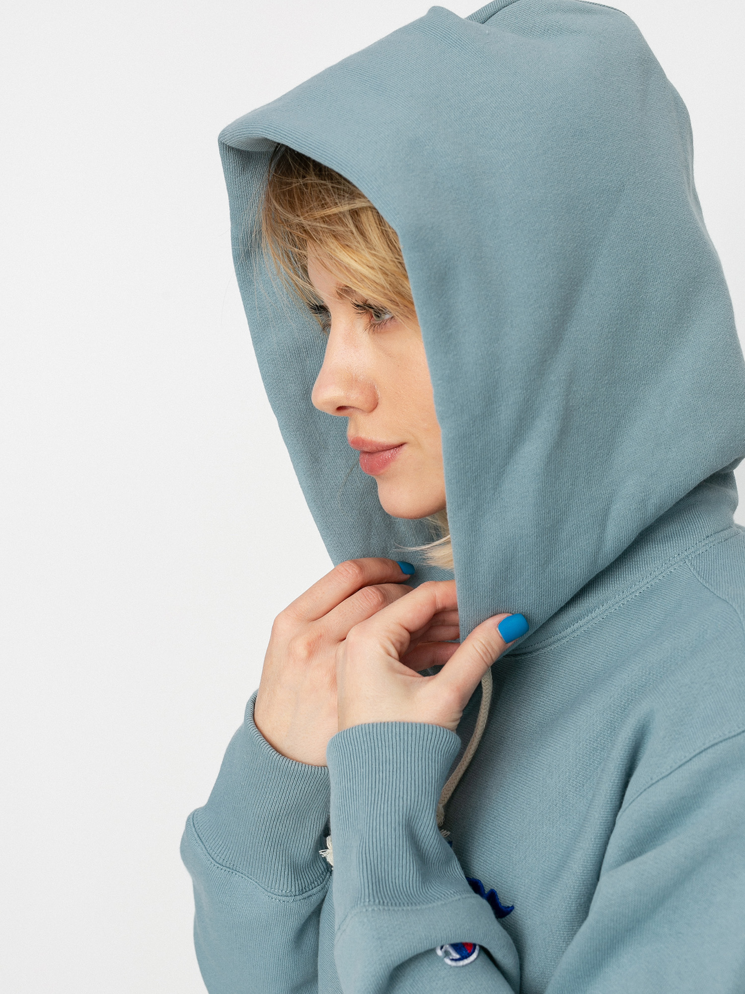 Bluza z kapturem Champion Sweatshirt HD 113794 Wmn (cgr)