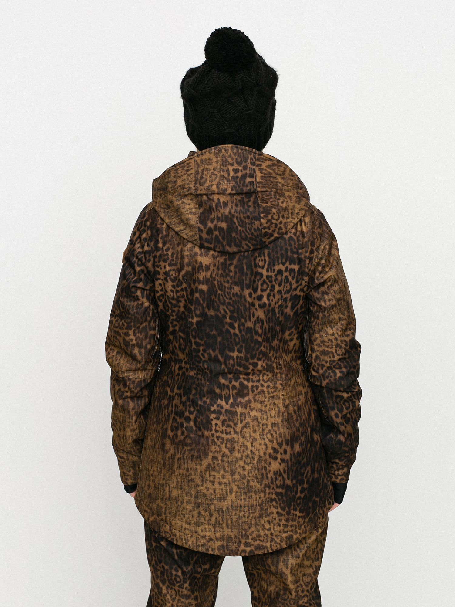 Damska Kurtka snowboardowa Volcom Shelter 3D Stretch (leopard)