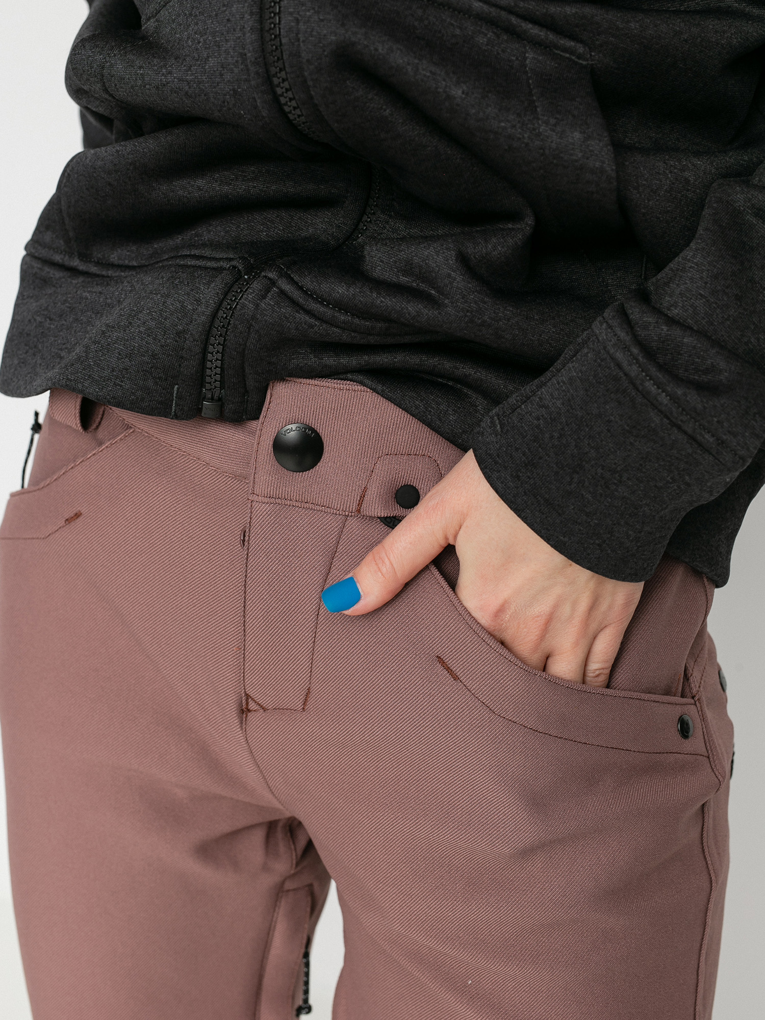 Damskie Spodnie snowboardowe Volcom Species Stretch (rose wood)