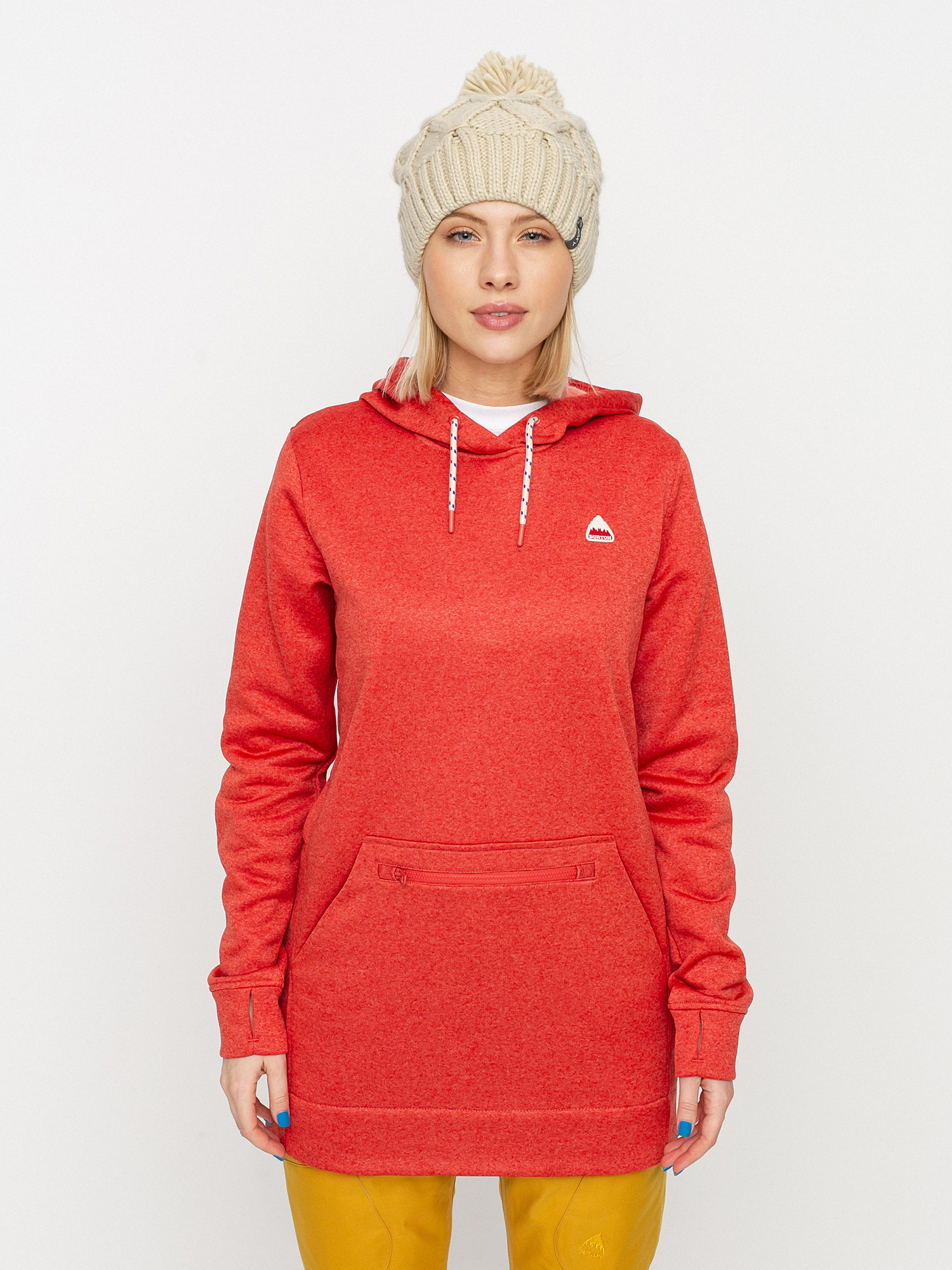 Damska Bluza aktywna Burton Oak Long HD (cranberry heather)