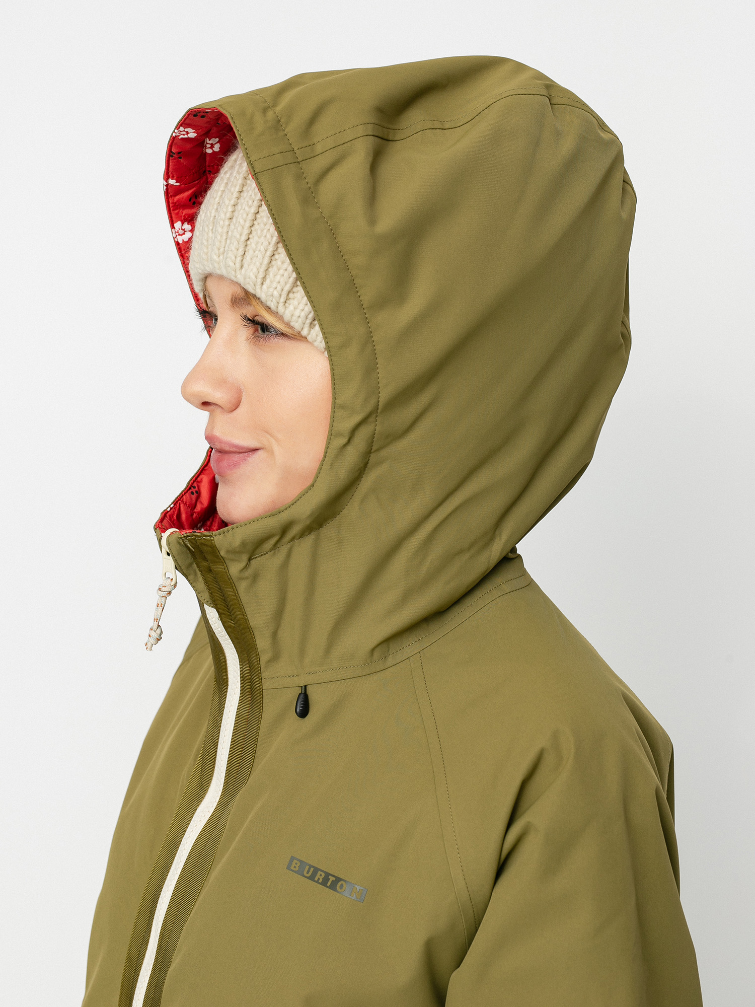 Kurtka Burton Moondaze Wmn (martini olive/deconstructed bandana)