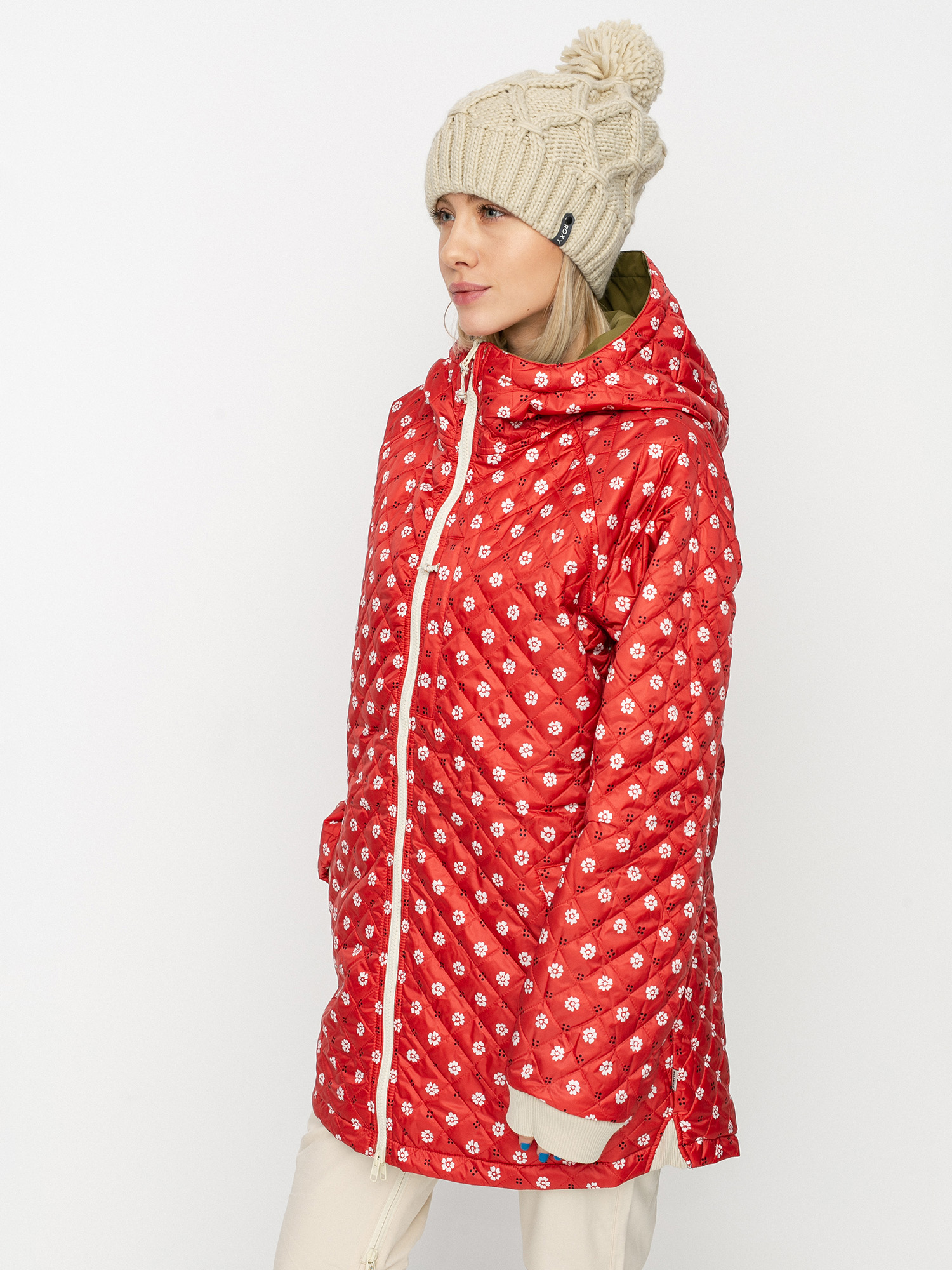 Kurtka Burton Moondaze Wmn (martini olive/deconstructed bandana)