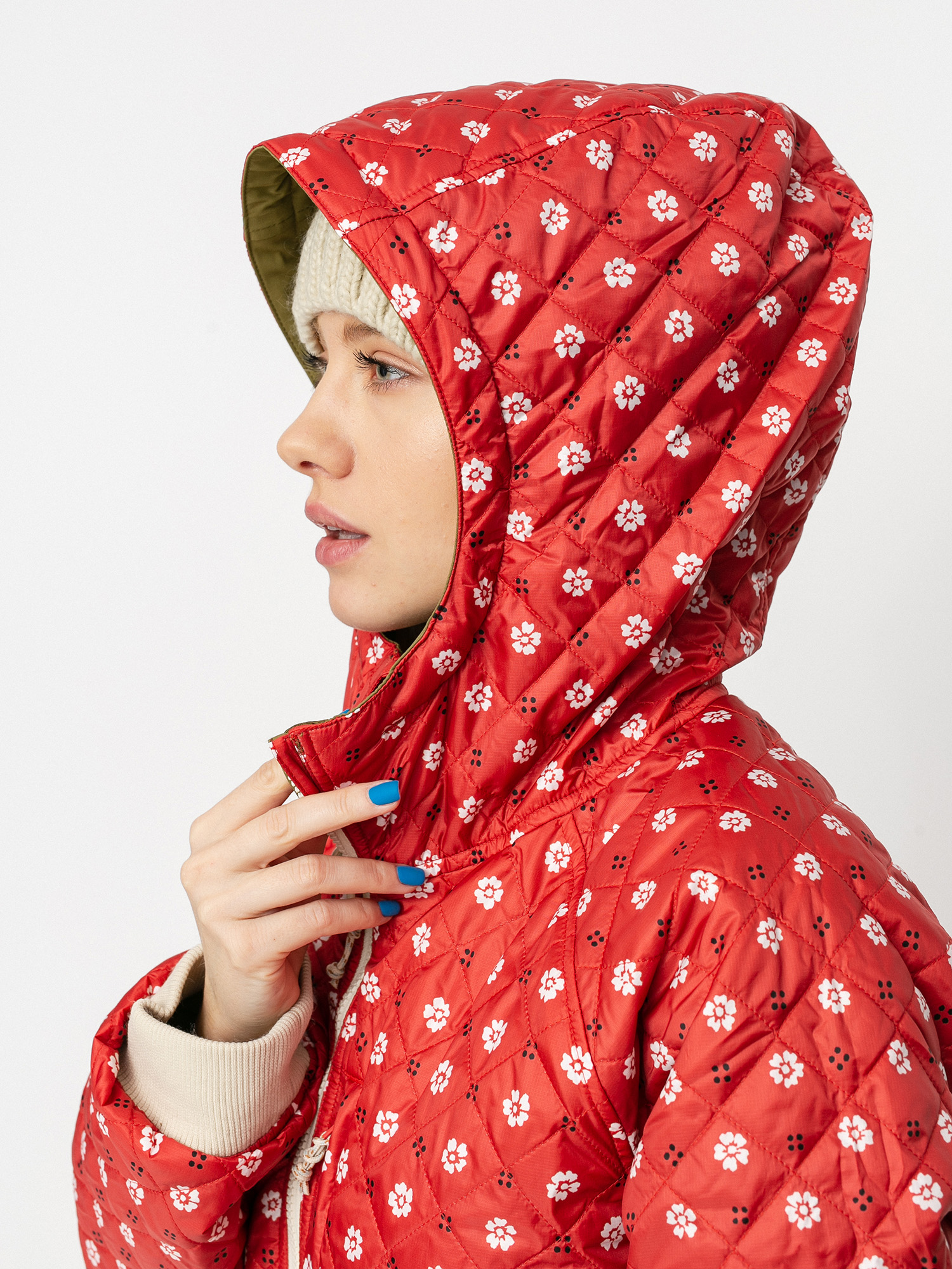 Kurtka Burton Moondaze Wmn (martini olive/deconstructed bandana)