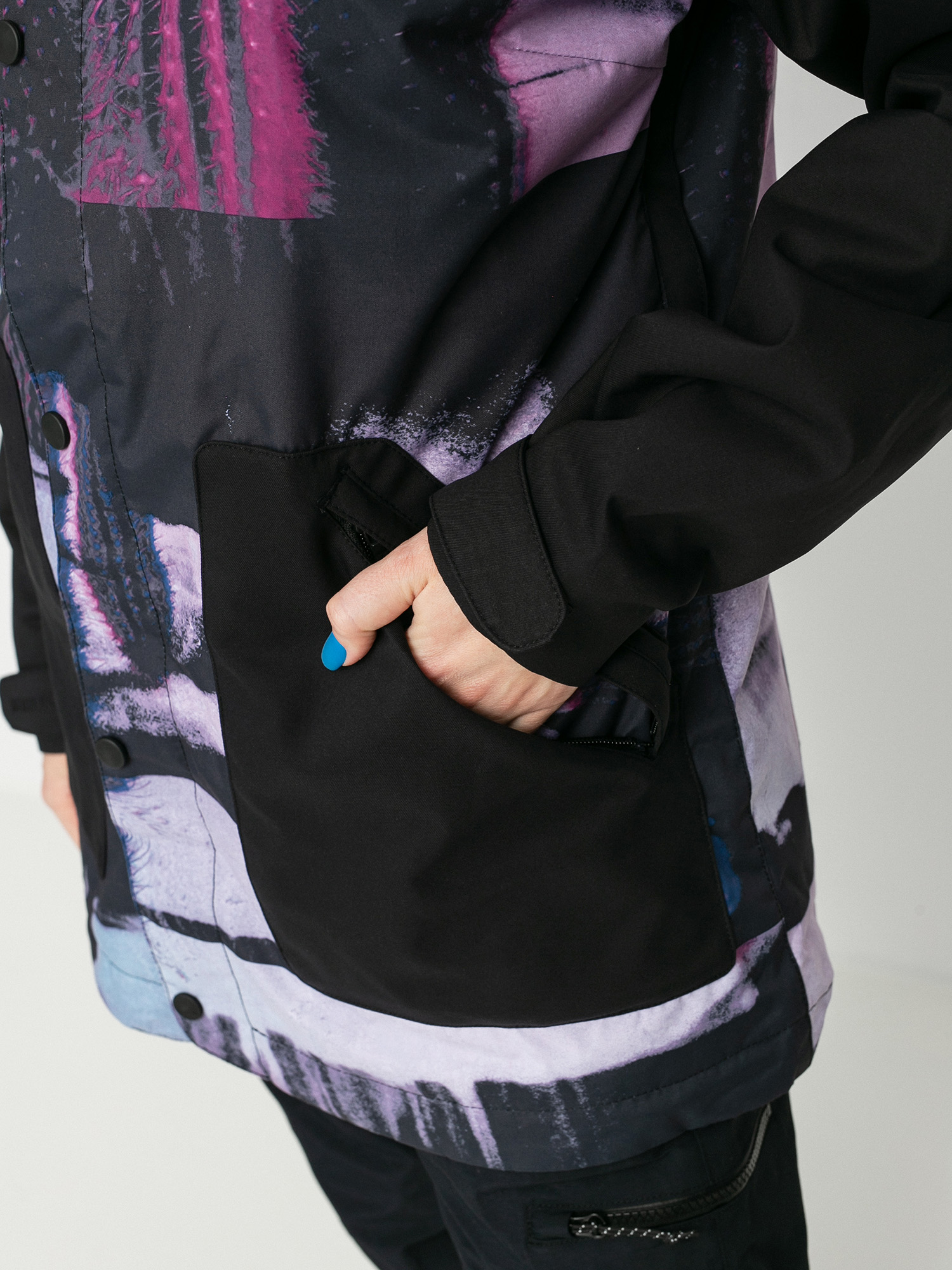 Damska Kurtka snowboardowa Burton Eastfall (true black/desert dream)