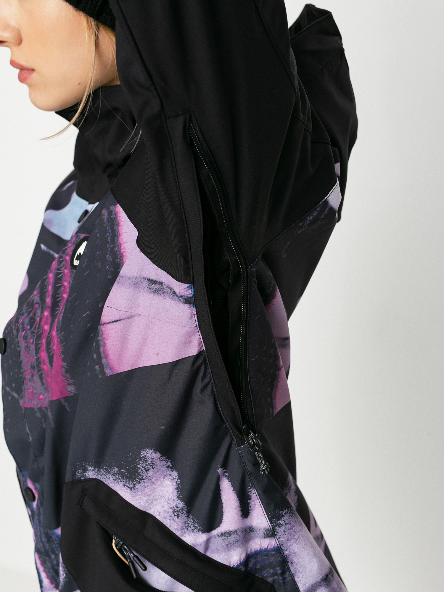 Damska Kurtka snowboardowa Burton Eastfall (true black/desert dream)
