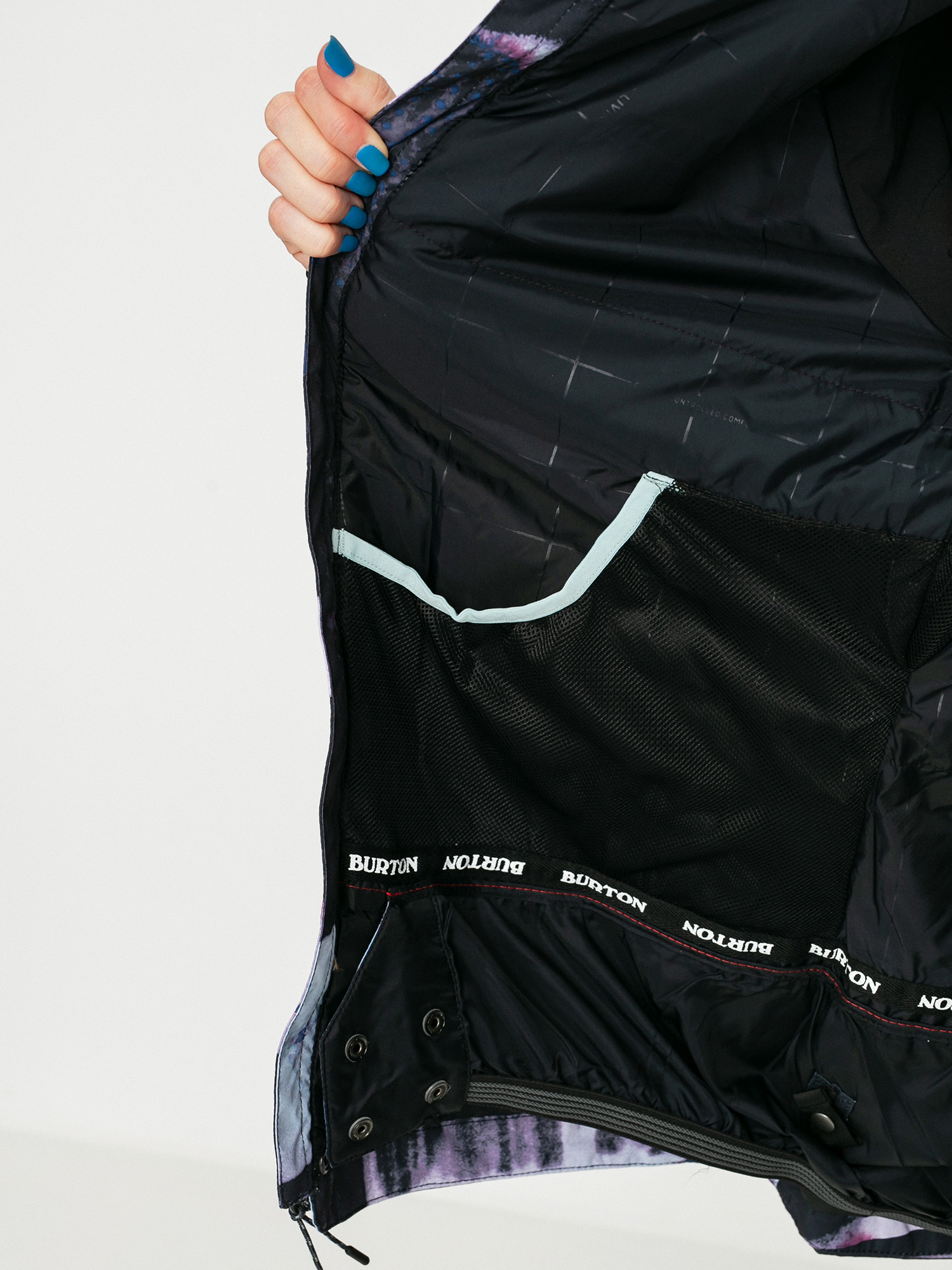 Damska Kurtka snowboardowa Burton Eastfall (true black/desert dream)
