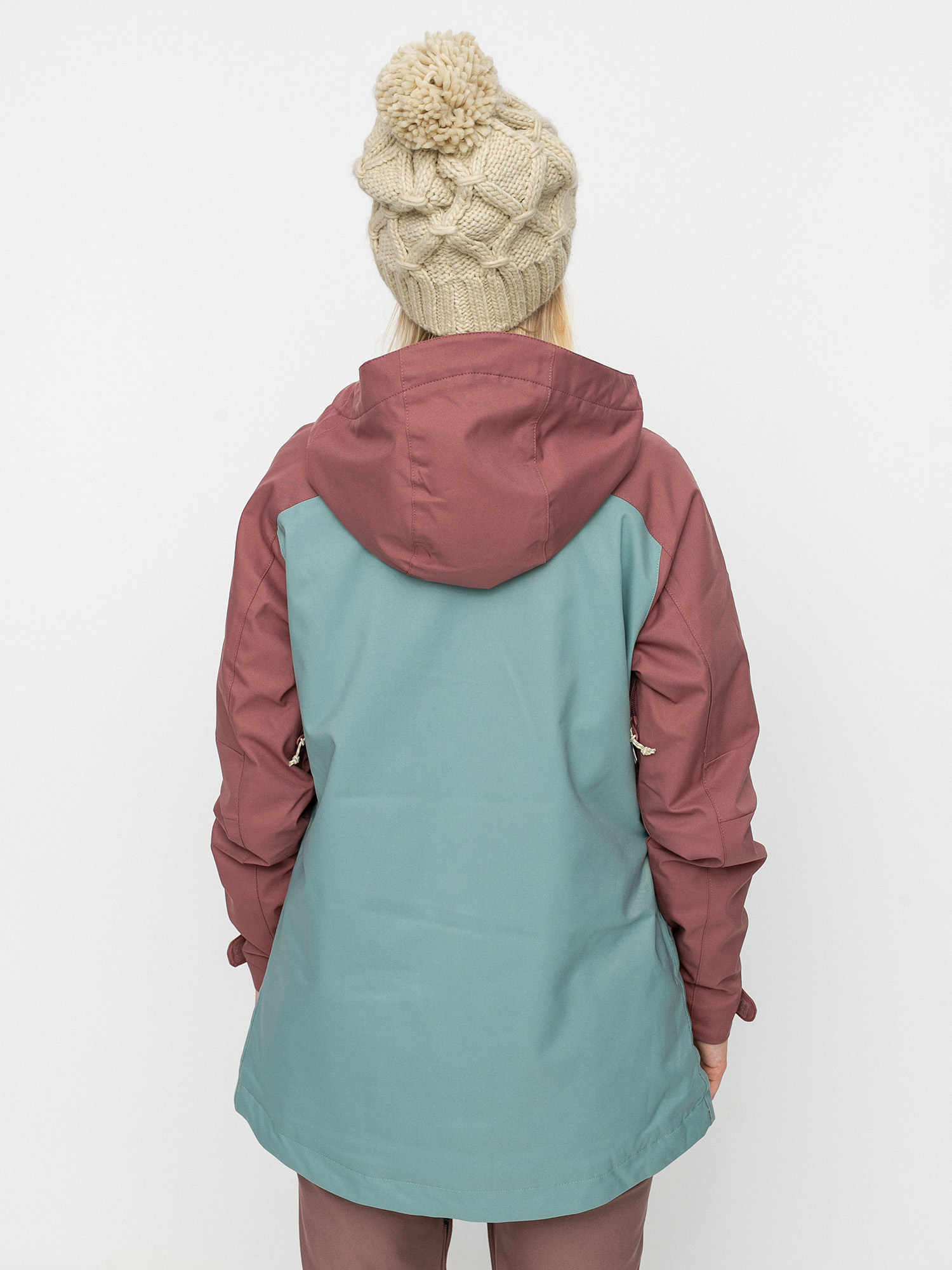 Damska Kurtka snowboardowa Burton Eastfall (rose brown/trellis/harvest gold)