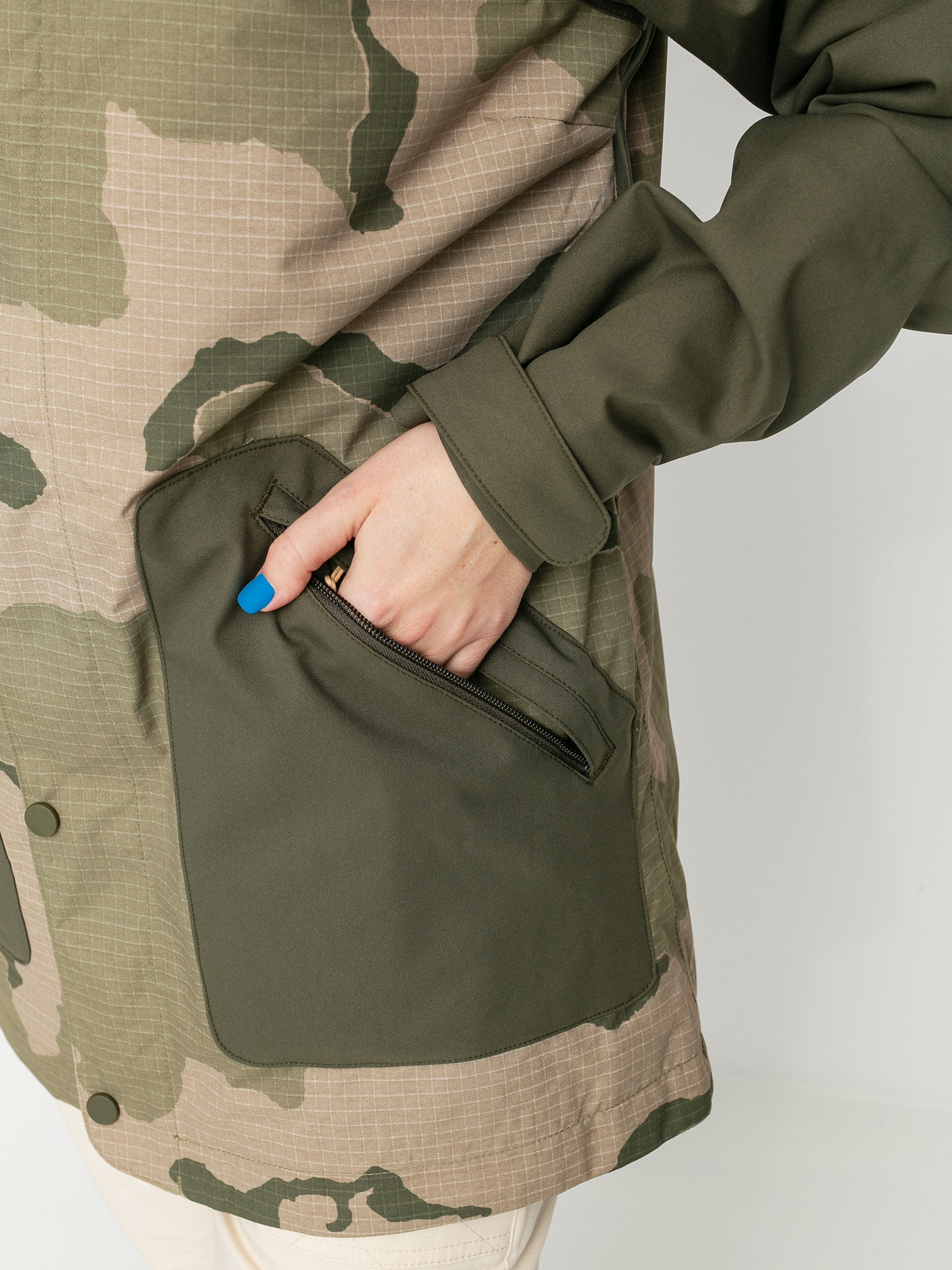 Damska Kurtka snowboardowa Burton Eastfall (keef/barren camo)