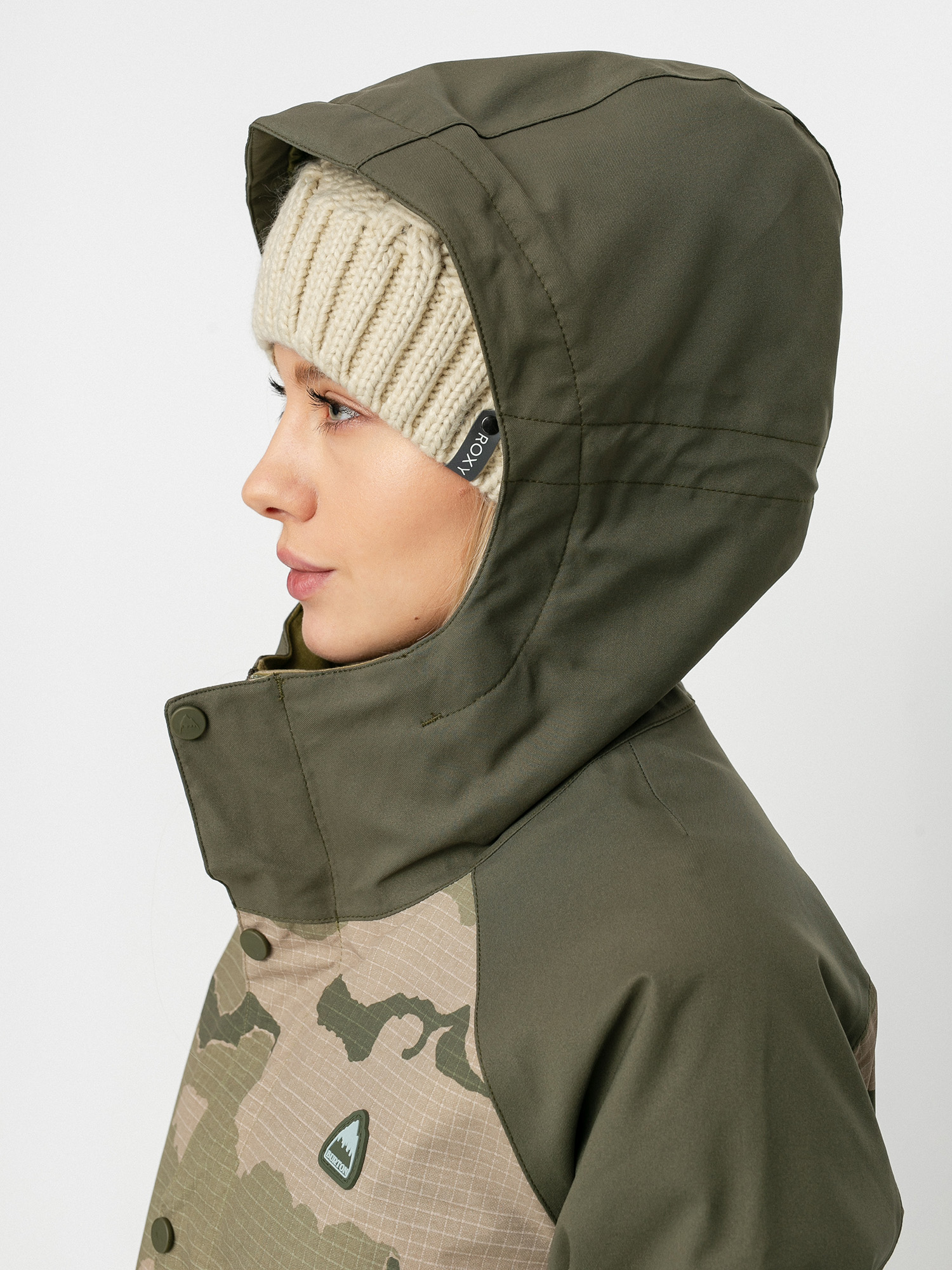 Damska Kurtka snowboardowa Burton Eastfall (keef/barren camo)