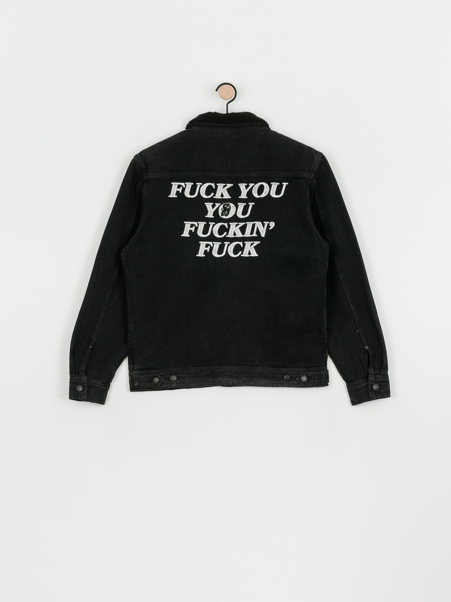 Kurtka RipNDip Fucking Fuck (black wash)