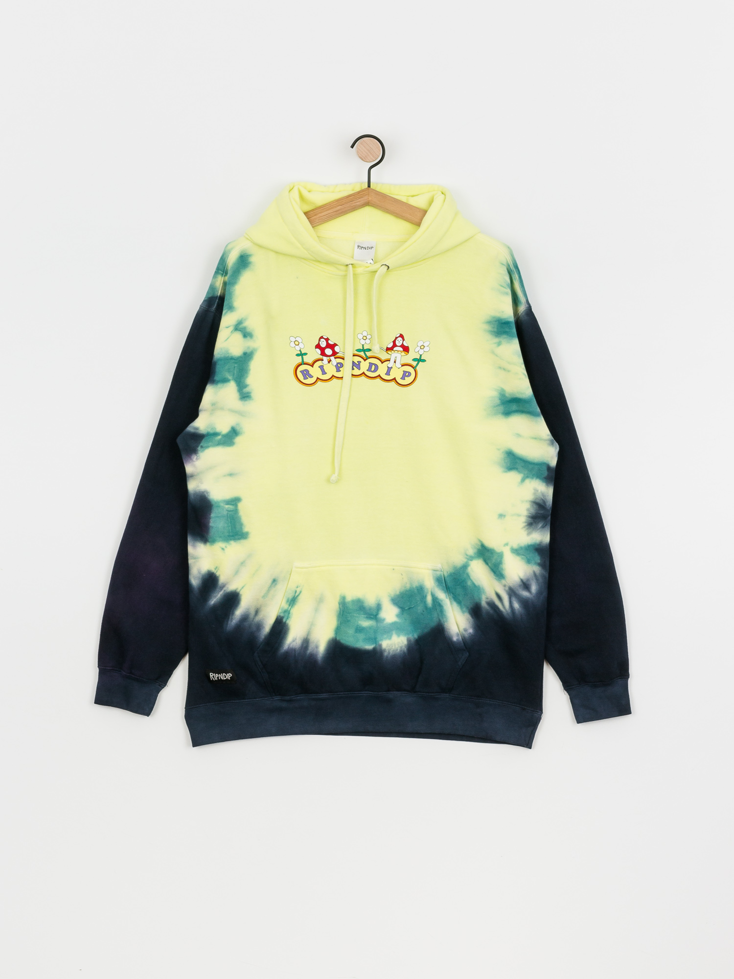 Bluza z kapturem RipNDip Utopia HD (navy/teal u dye)