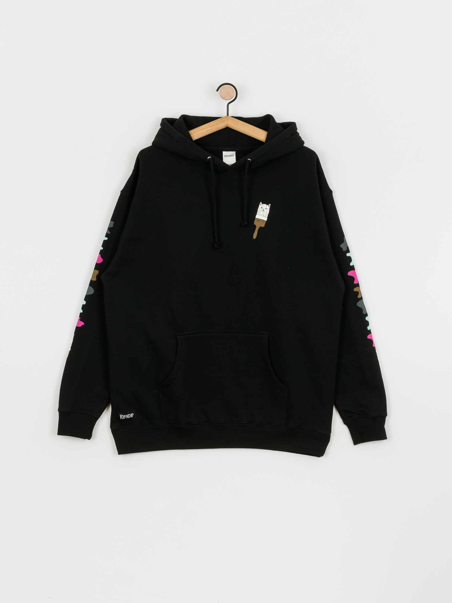 Bluza z kapturem RipNDip Beautiful Mountain HD (black)