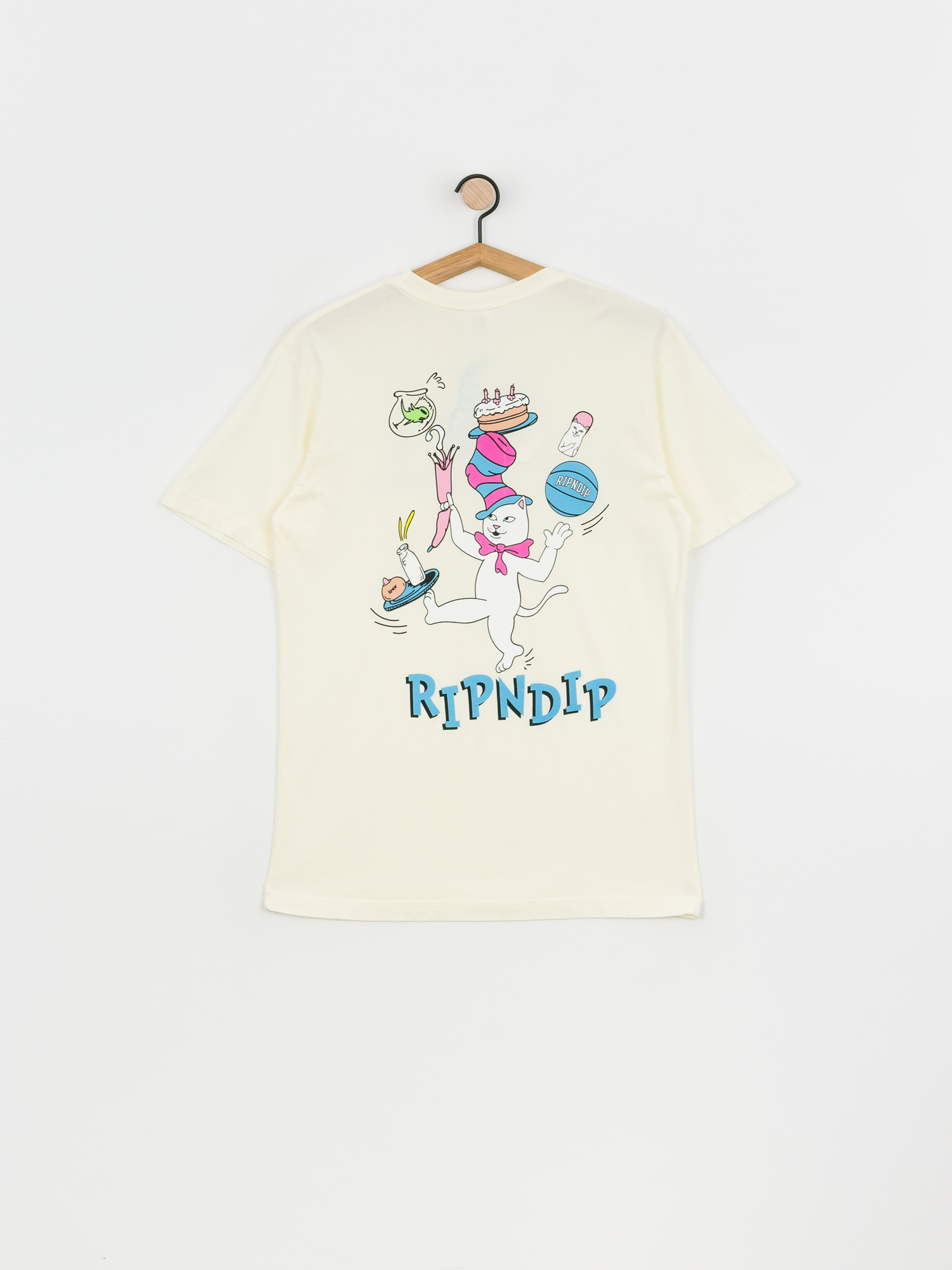 T-shirt RipNDip Nerm In a Hat (natural)
