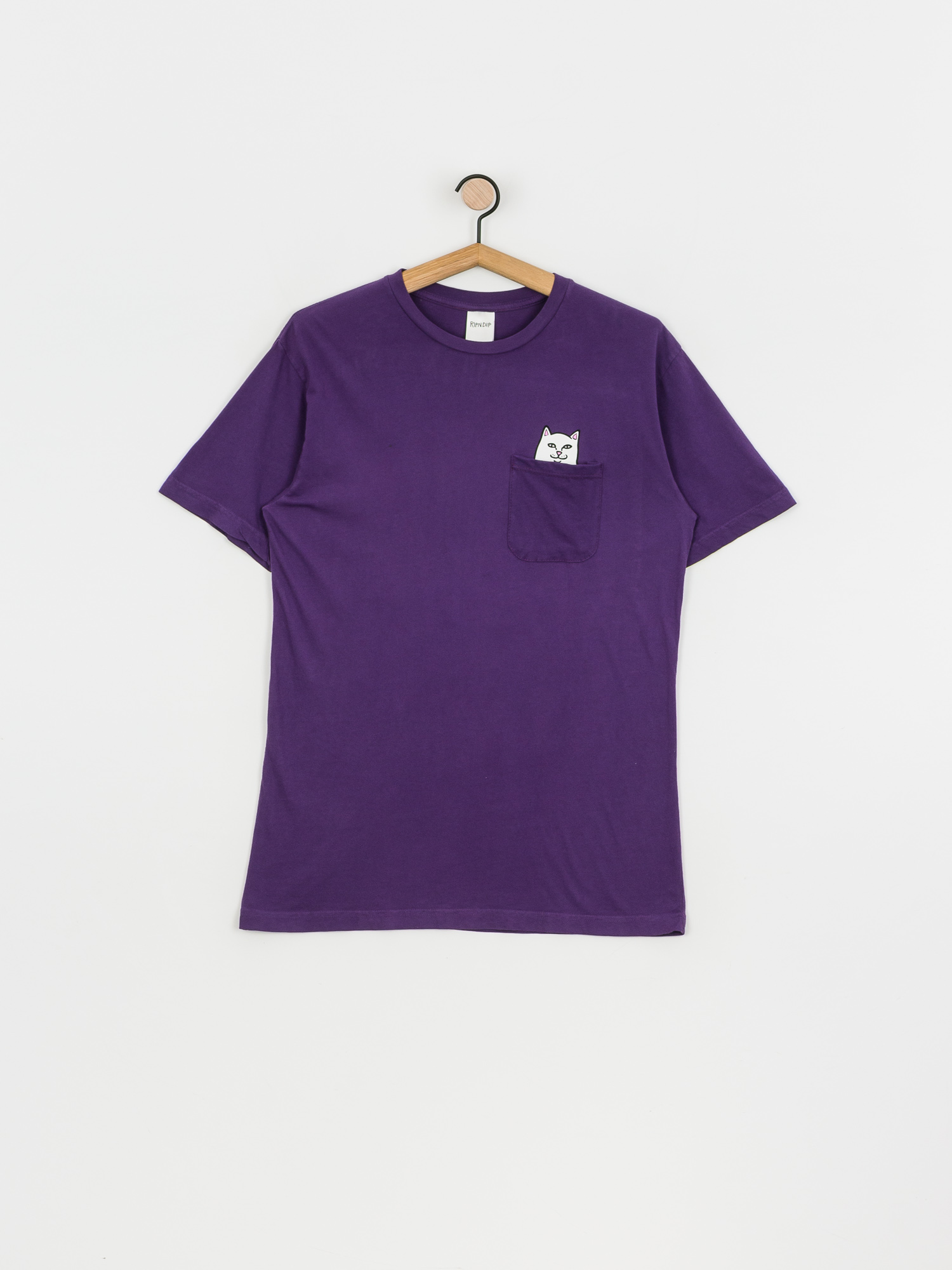 T-shirt RipNDip Lord Nermal Pocket (purple)