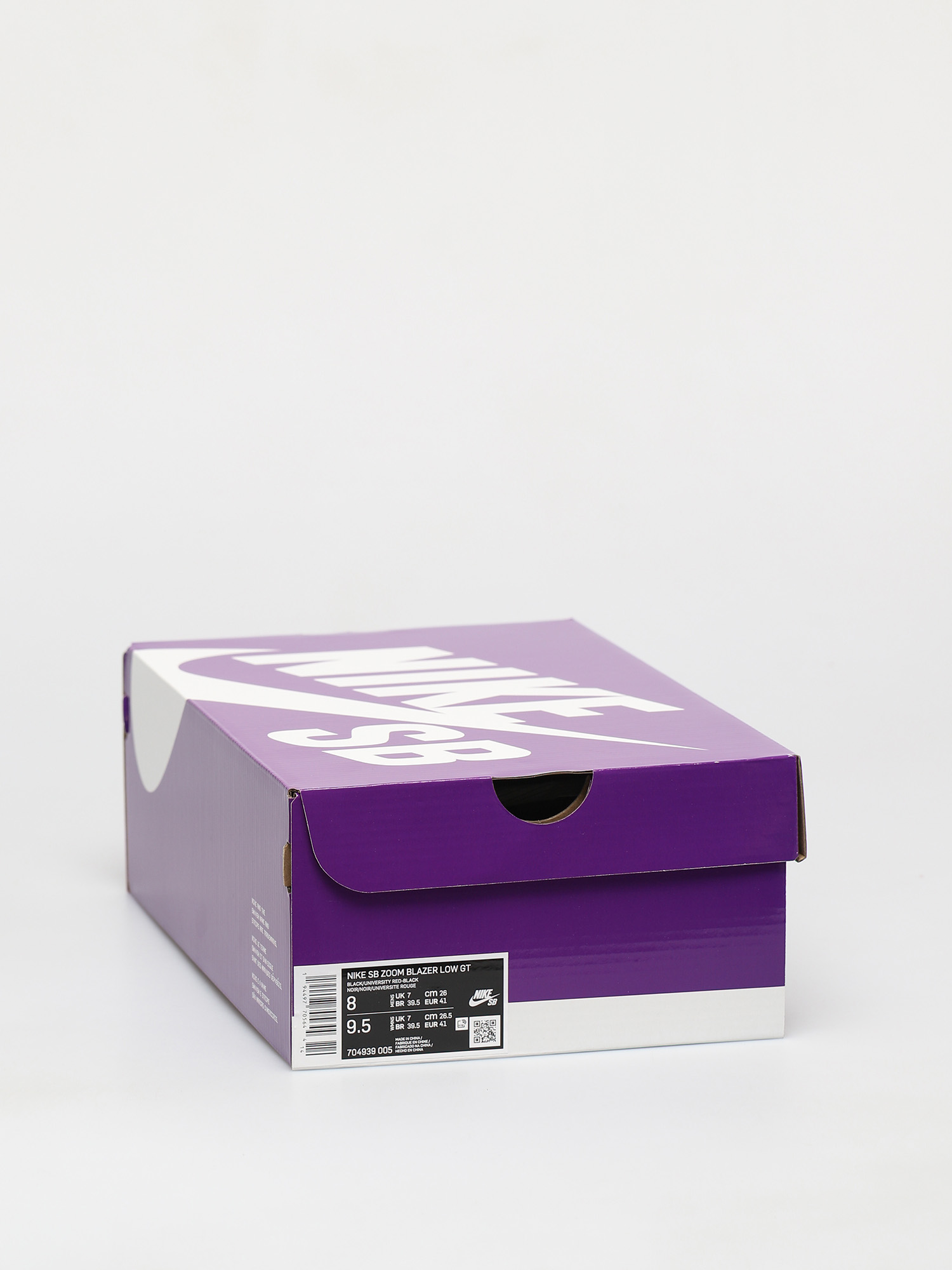 Buty Nike SB Blazer Low Gt (black/university red black white)