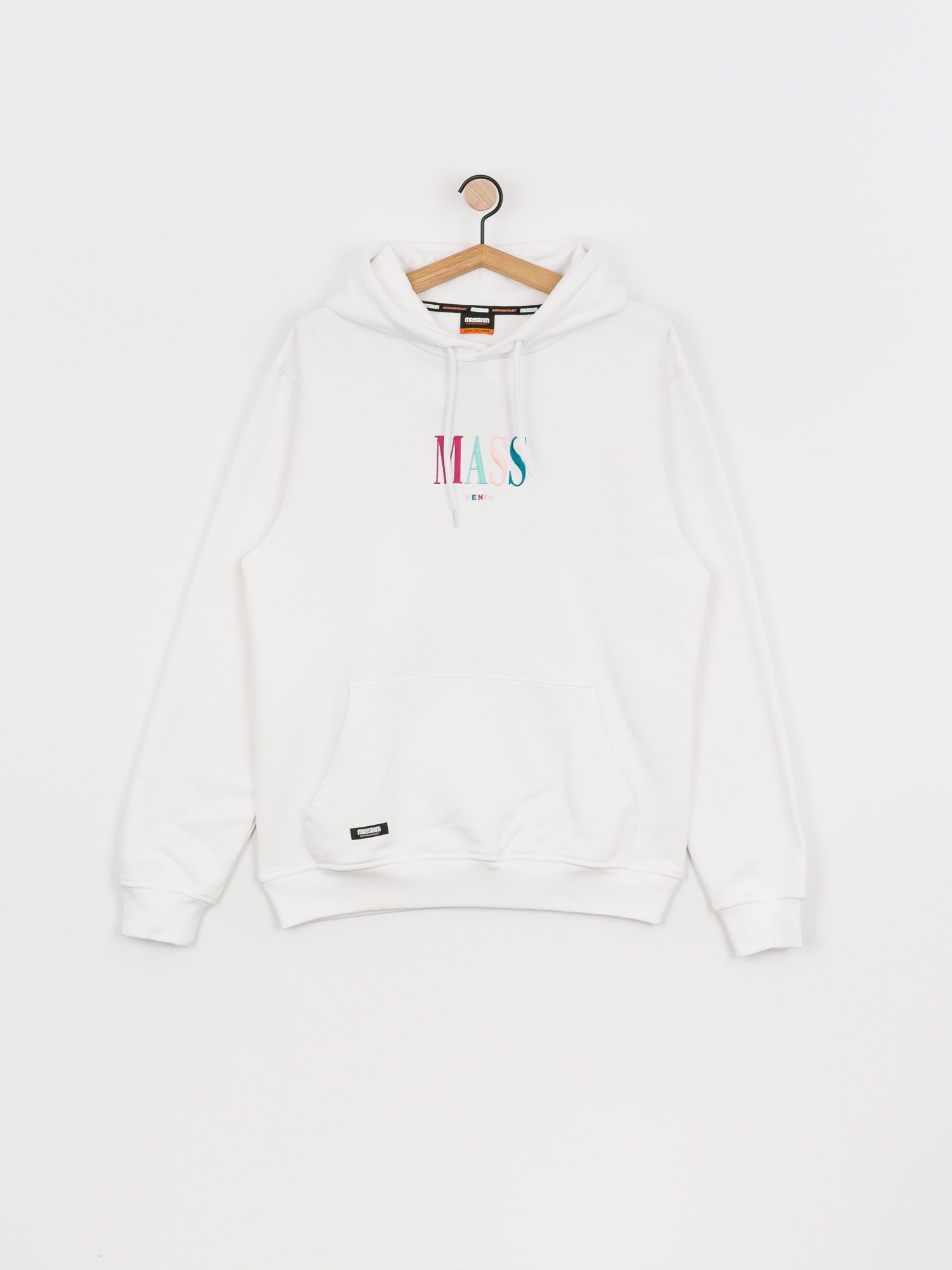 Bluza z kapturem MassDnm Wonder HD (white)