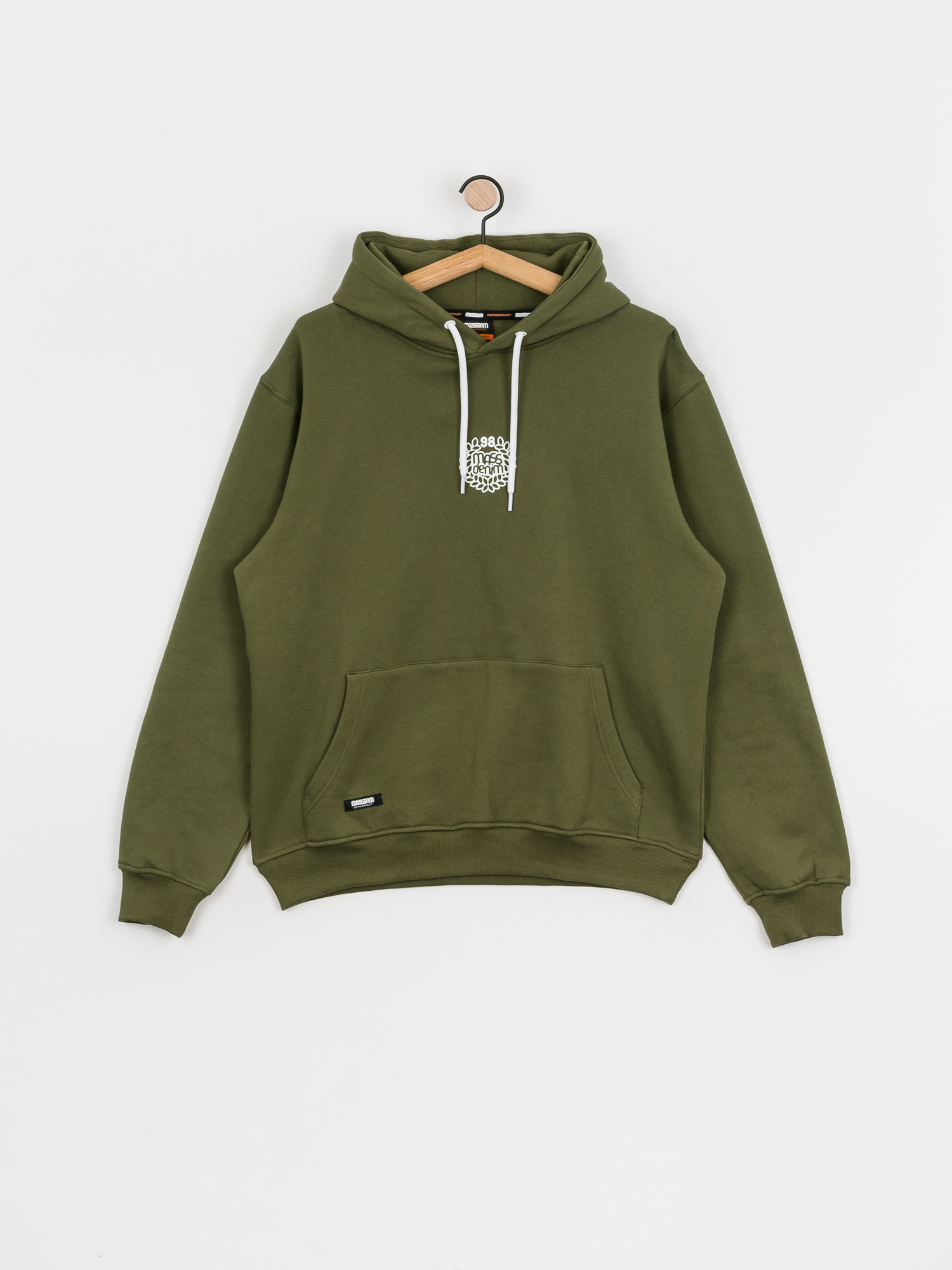 Bluza z kapturem MassDnm Base Small Logo HD (khaki)