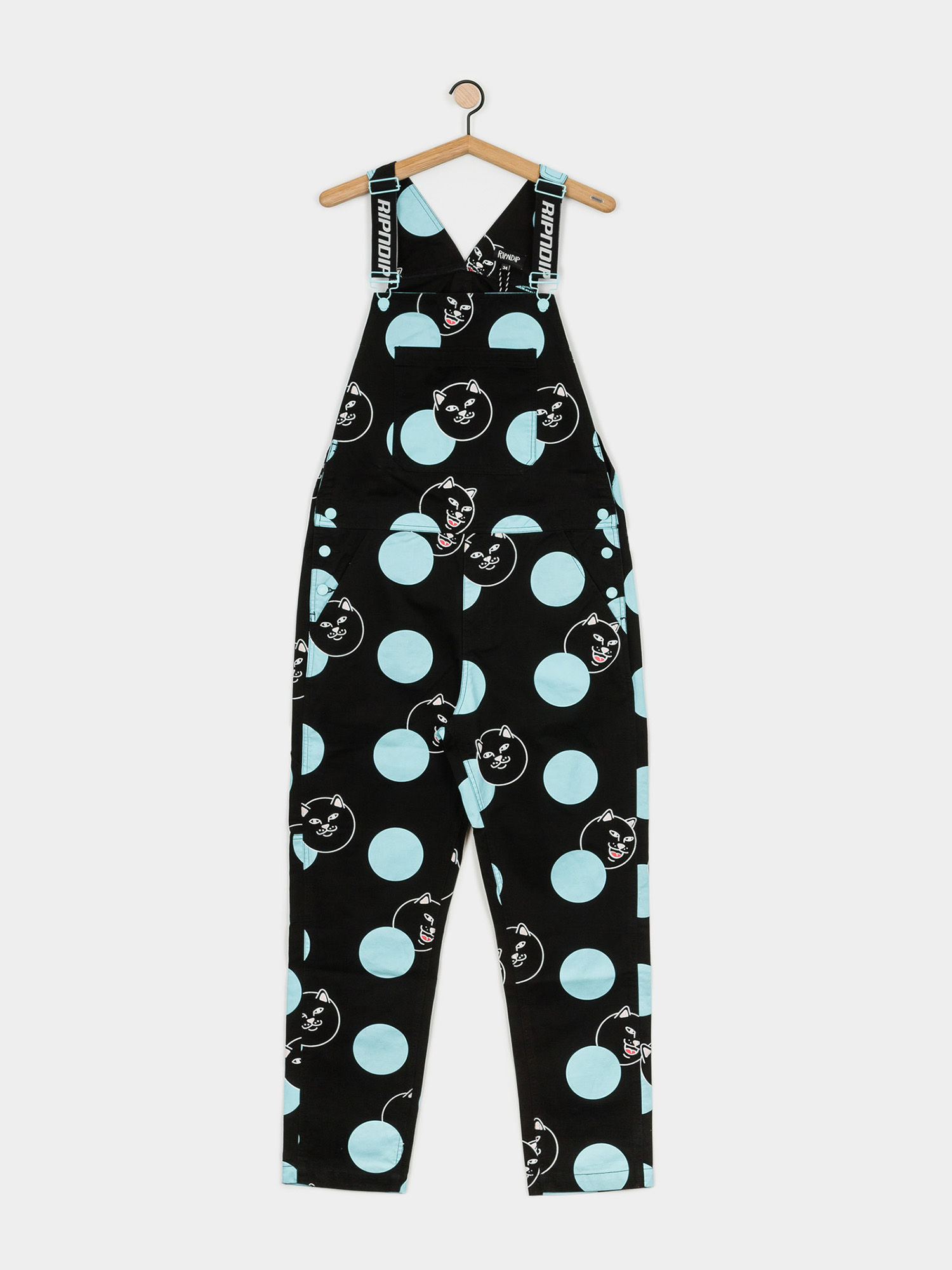 Spodnie RipNDip Polka Jerm Overalls (black)