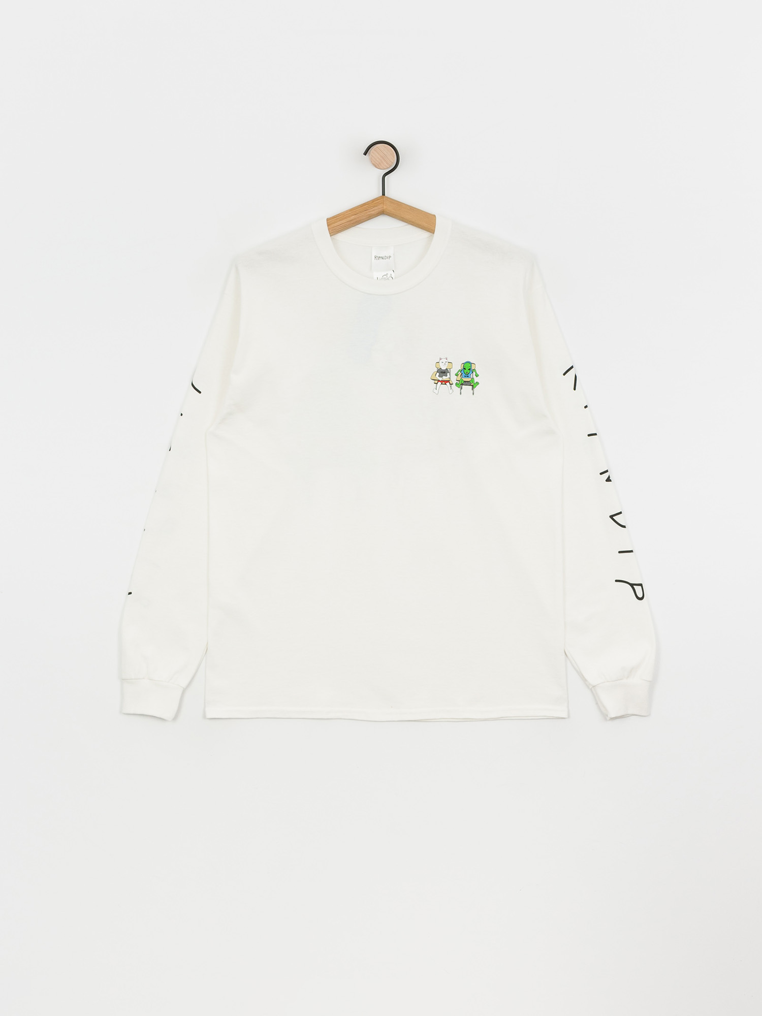 Longsleeve RipNDip Butts Up (white)