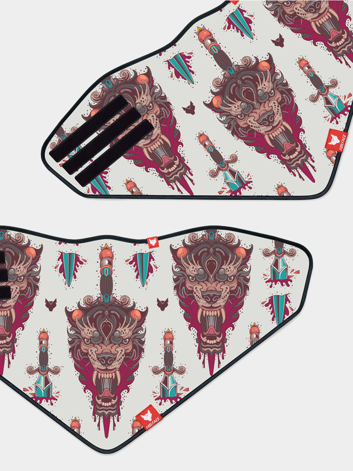 Bandana Wolface Okami (white)