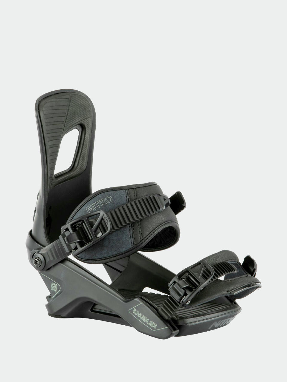 Męskie Wiązania snowboardowe Nitro Rambler (ultra black)