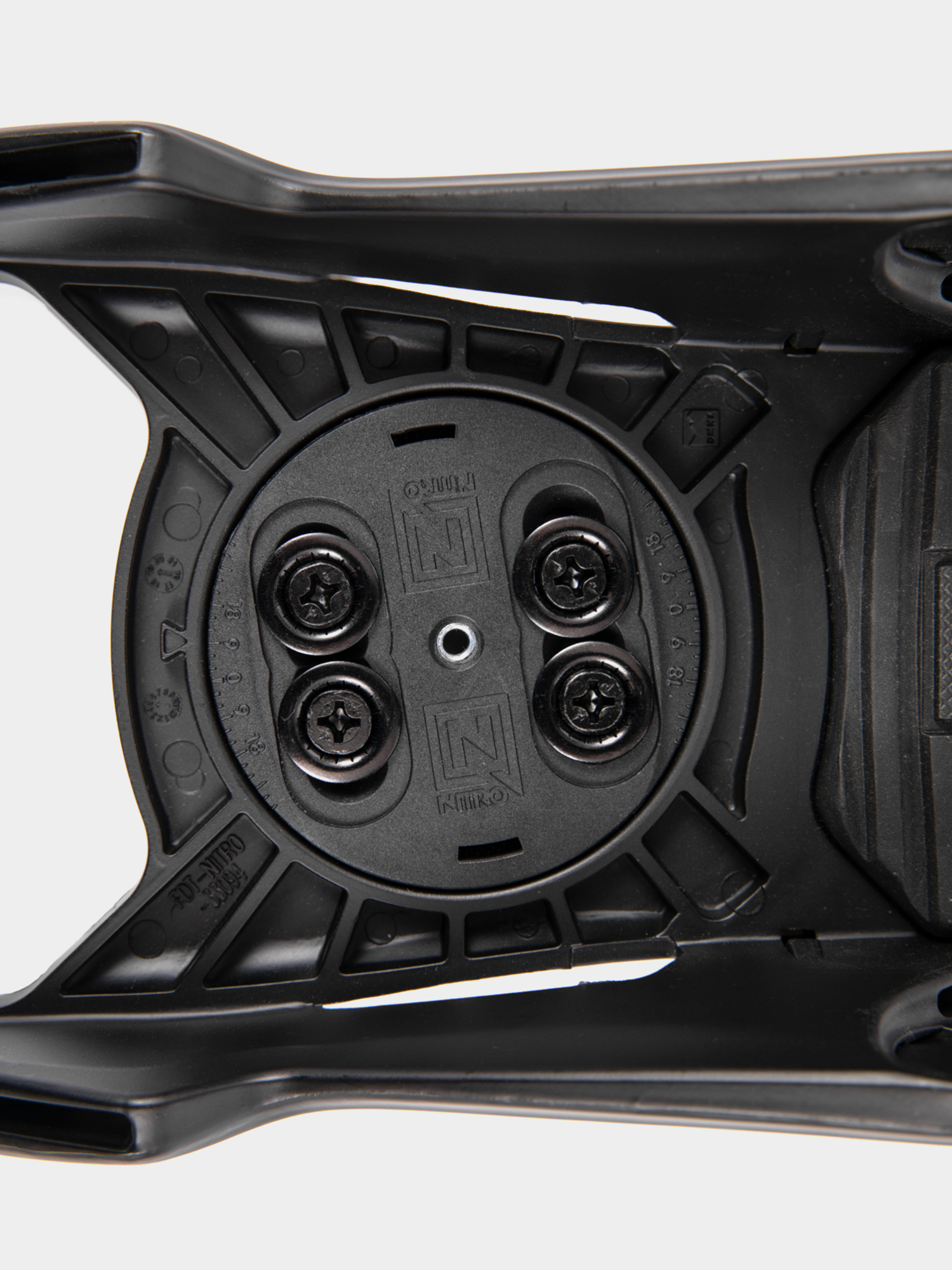 Męskie Wiązania snowboardowe Nitro Rambler (ultra black)