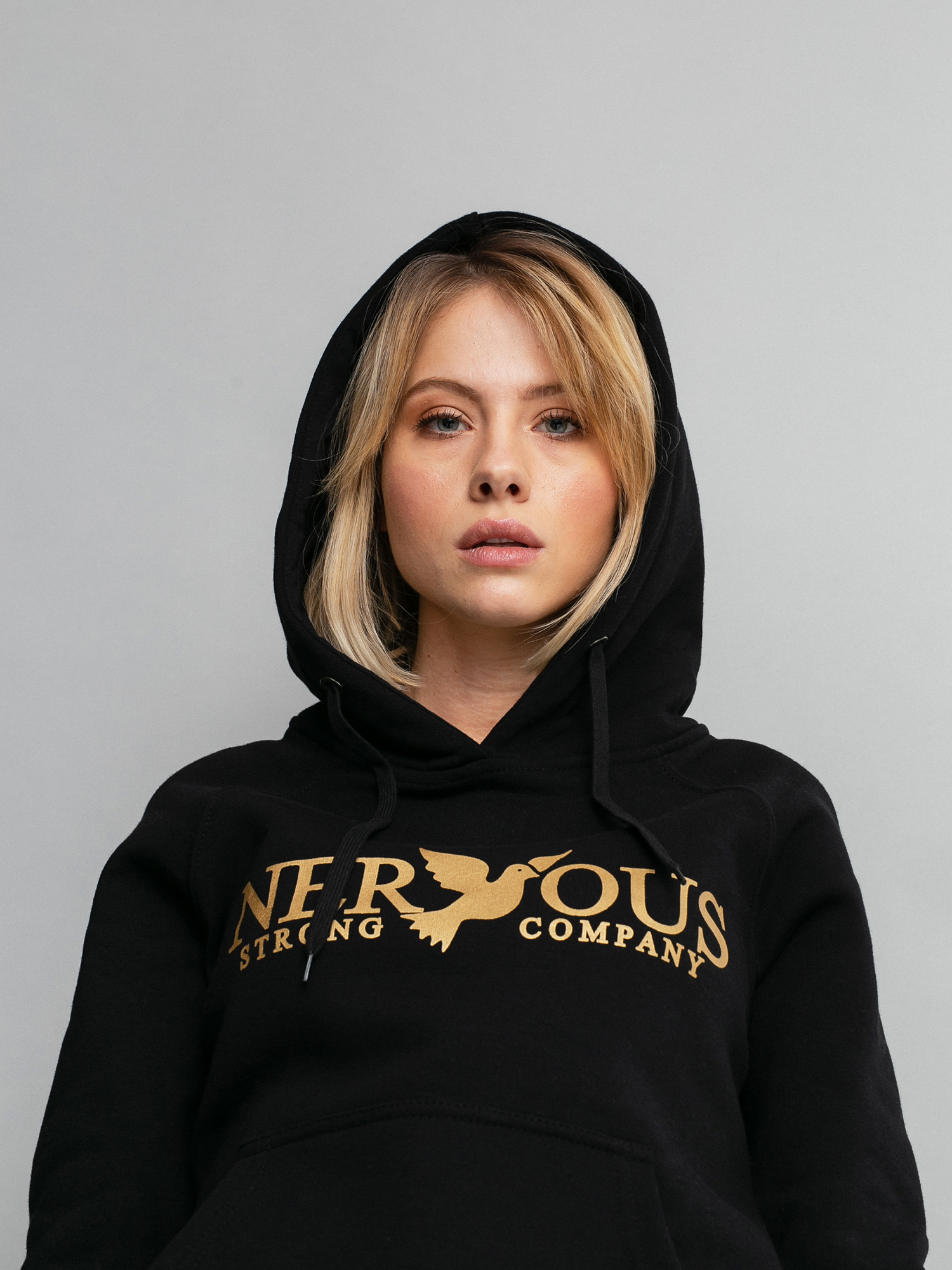 Bluza z kapturem Nervous Classic HD Wmn (black)