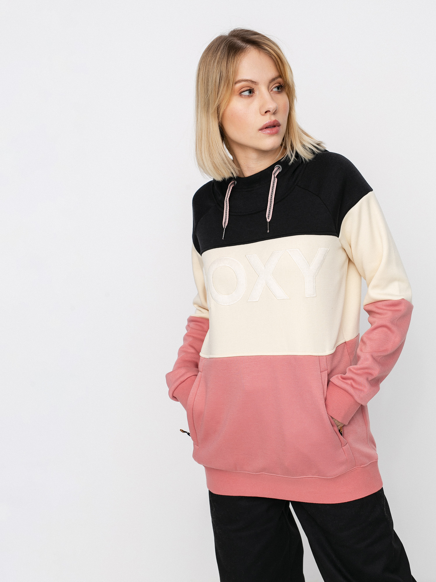 Damska Bluza aktywna Roxy Liberty HD (angora)