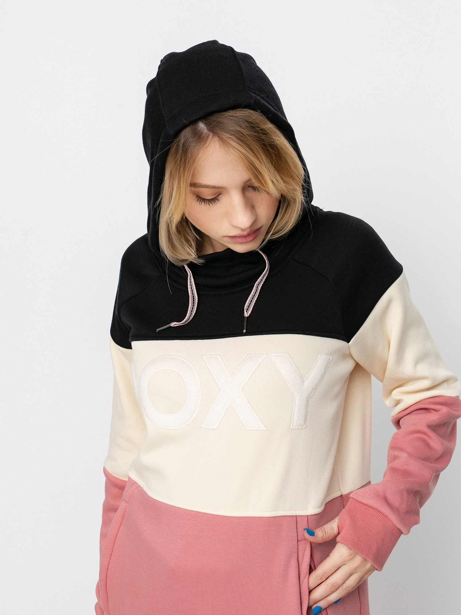 Damska Bluza aktywna Roxy Liberty HD (angora)