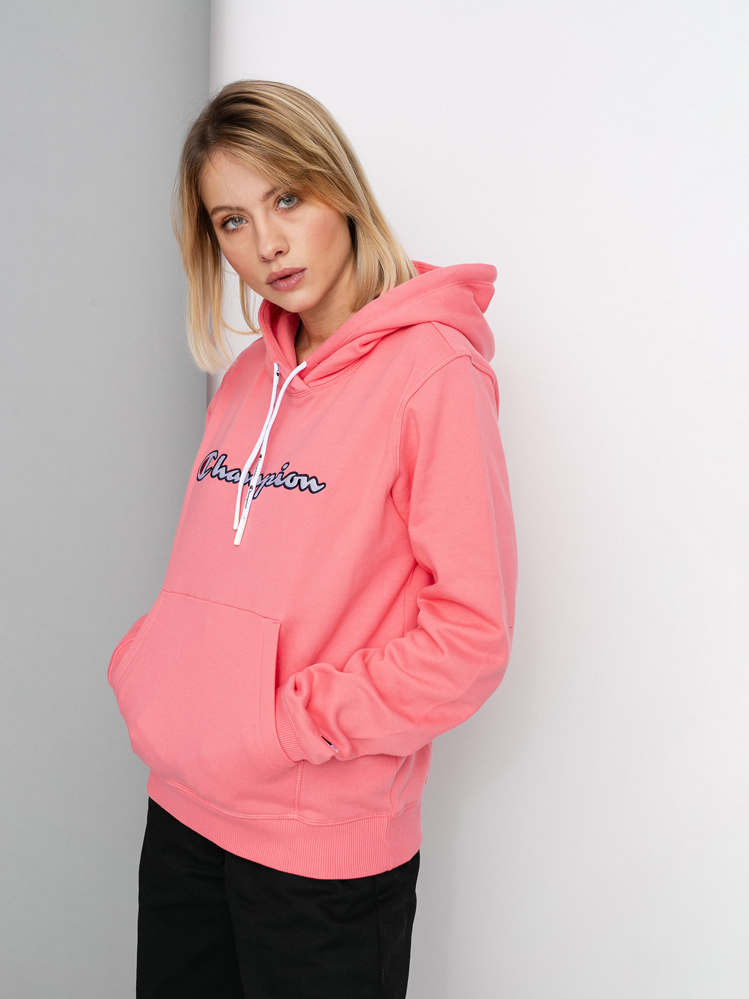 Bluza z kapturem Champion Sweatshirt HD 113185 Wmn (sbp)