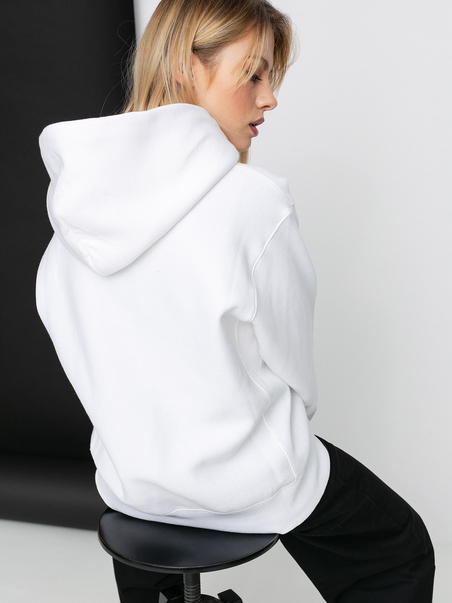 Bluza z kapturem Champion Sweatshirt HD 113350 Wmn (wht)