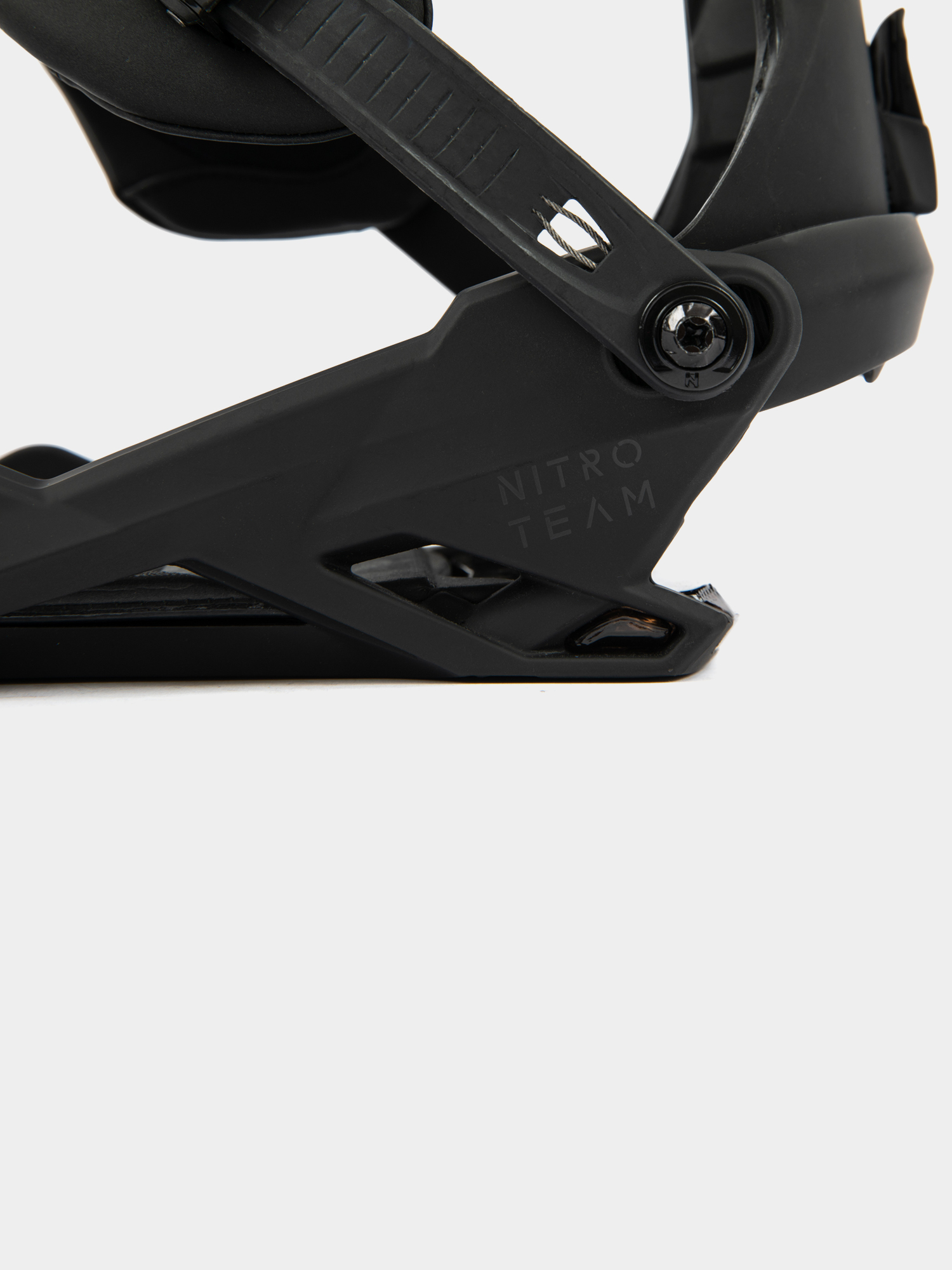 Męskie Wiązania snowboardowe Nitro Team (ultra black)